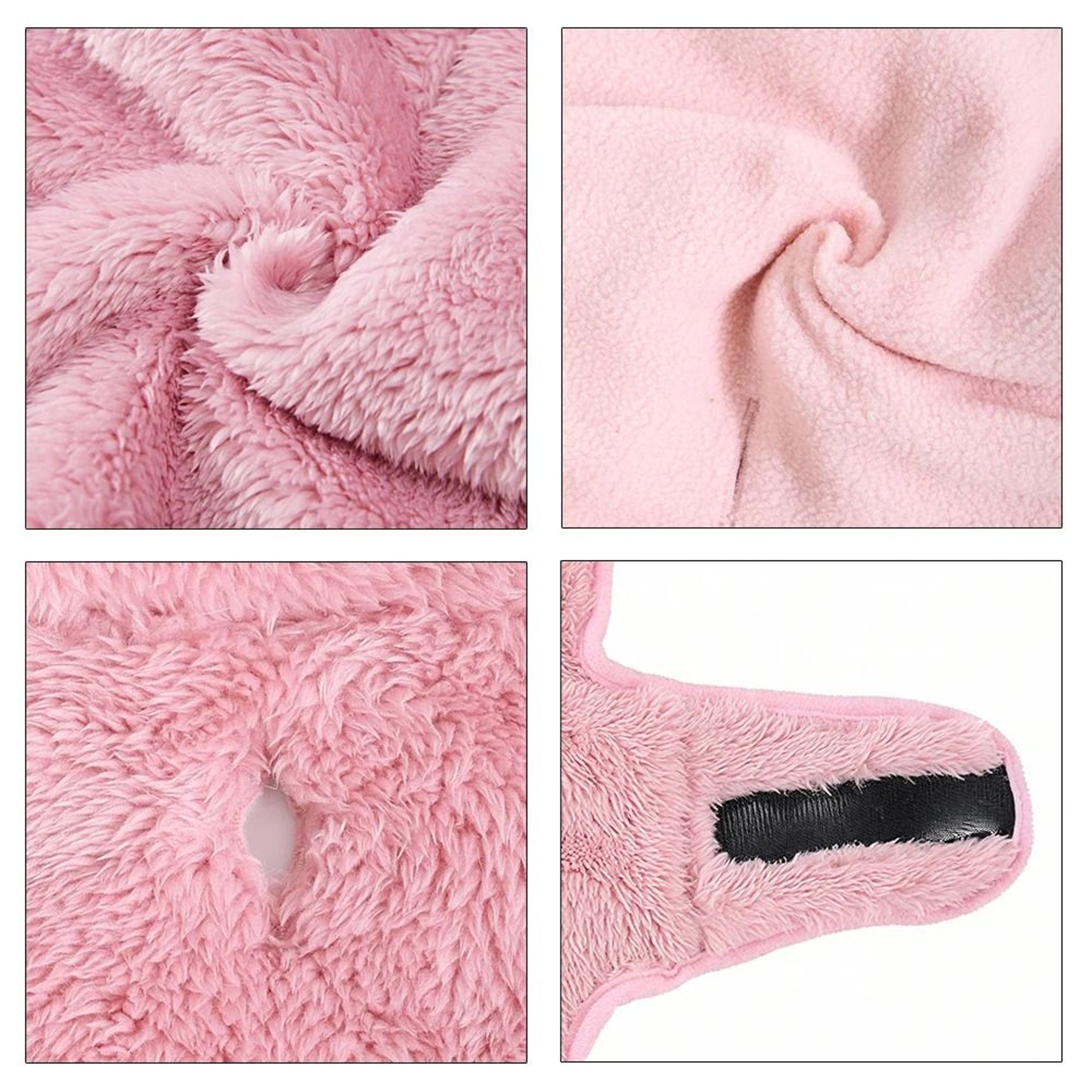 Reversible HighNeck Fleece Pet Jacket 2