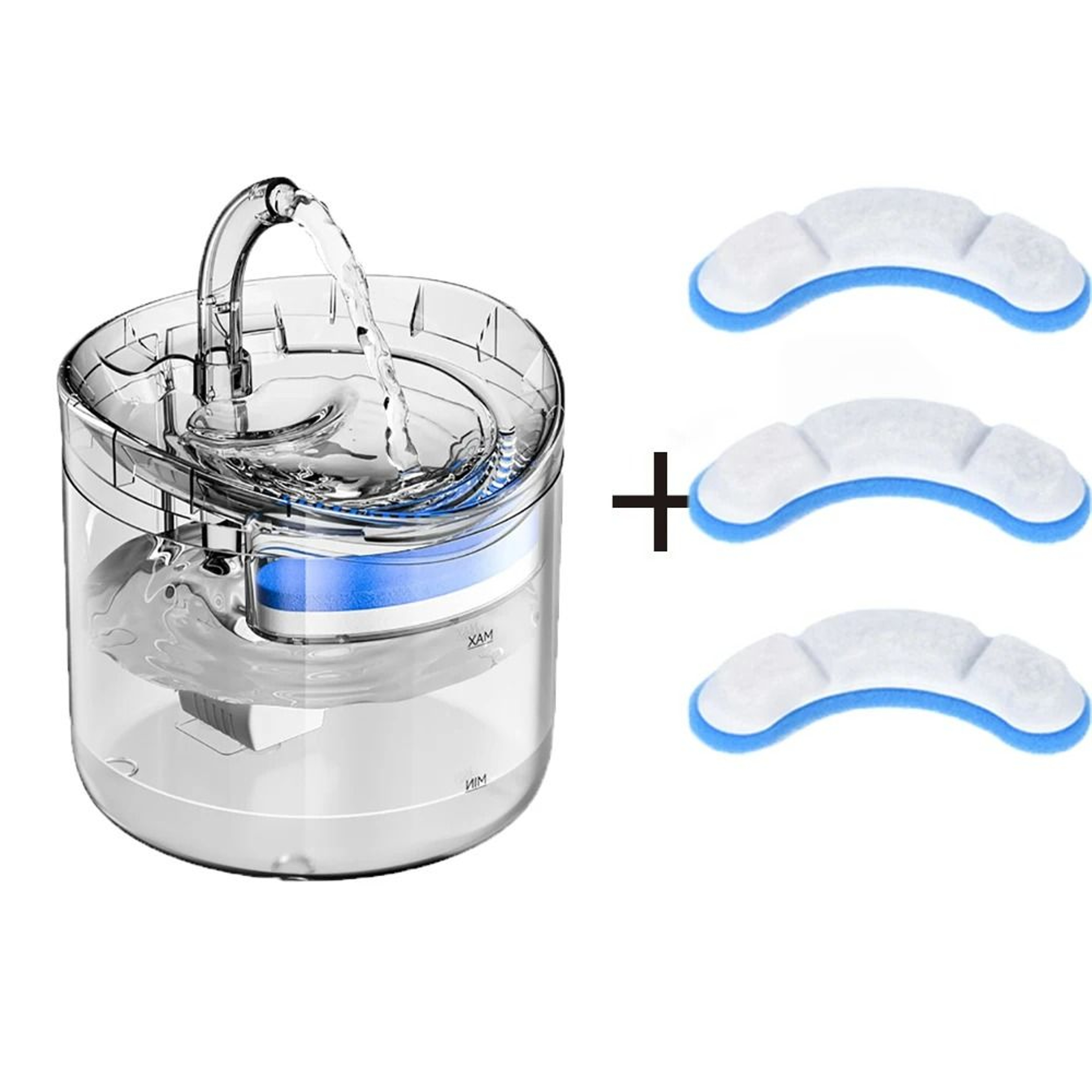 UltraQuiet Automatic Pet Fountain With Motion Sensor 8