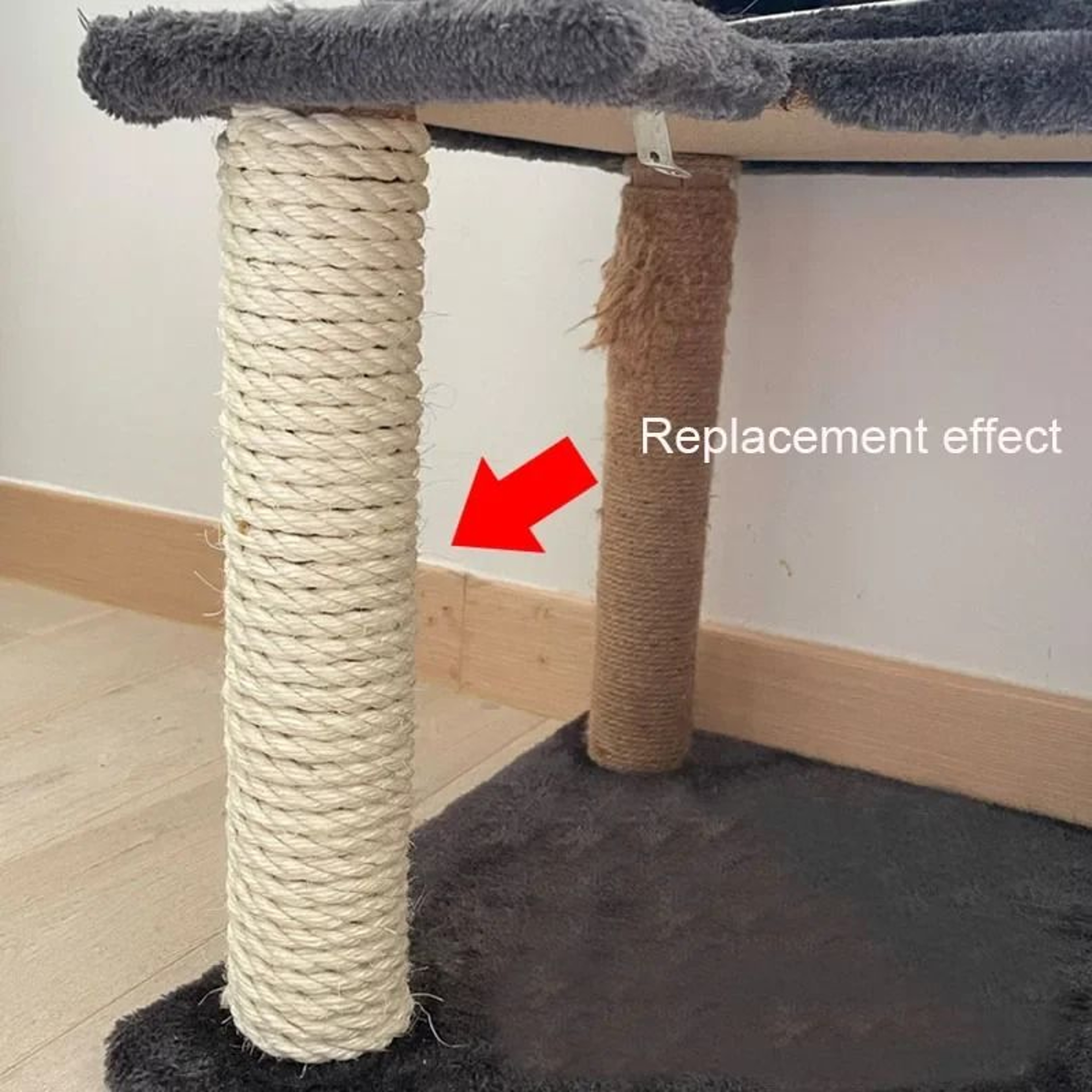 Natural Sisal Rope Cat Scratching Post Replacement 5