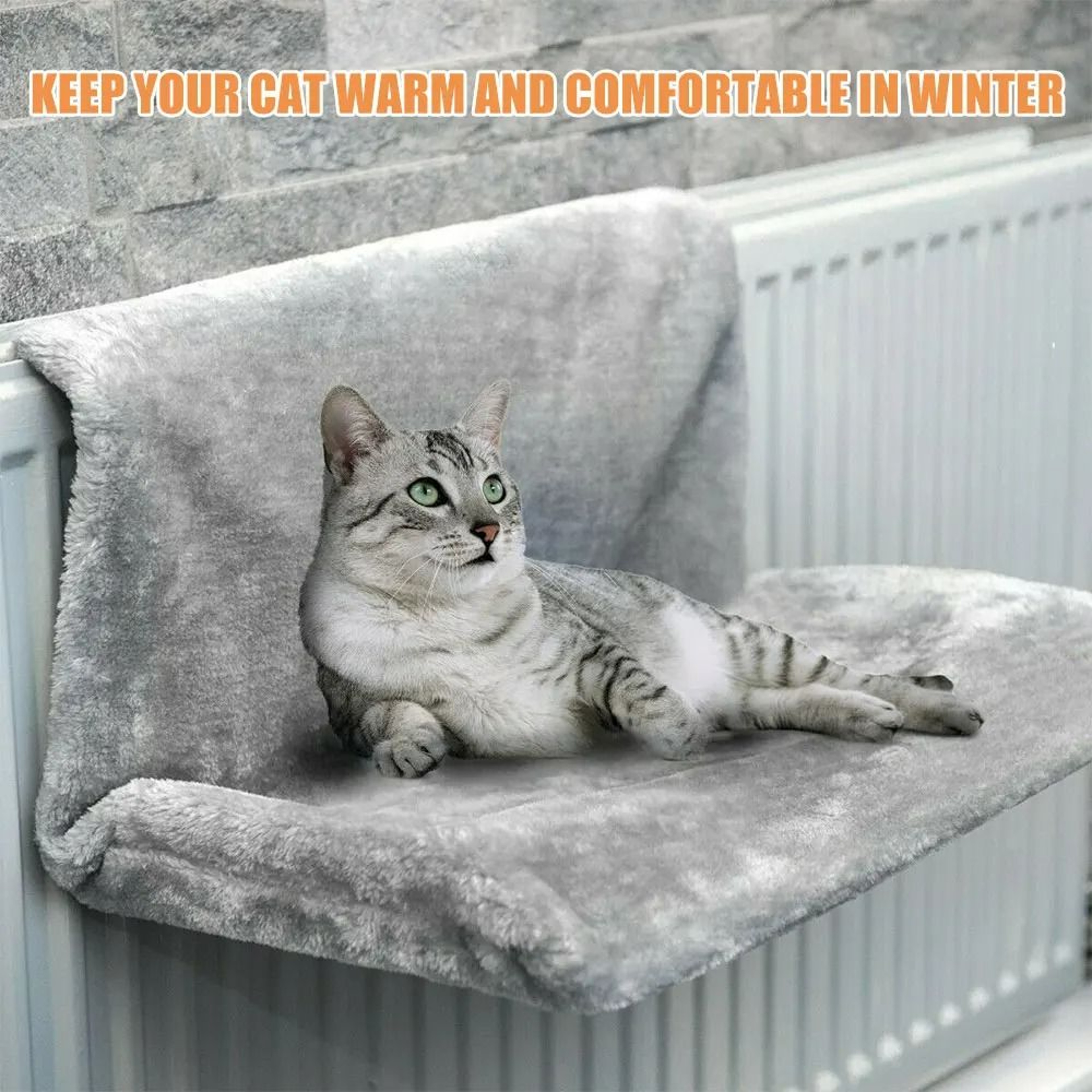 Hanging Cat Radiator Bed Cradle Hammock 6