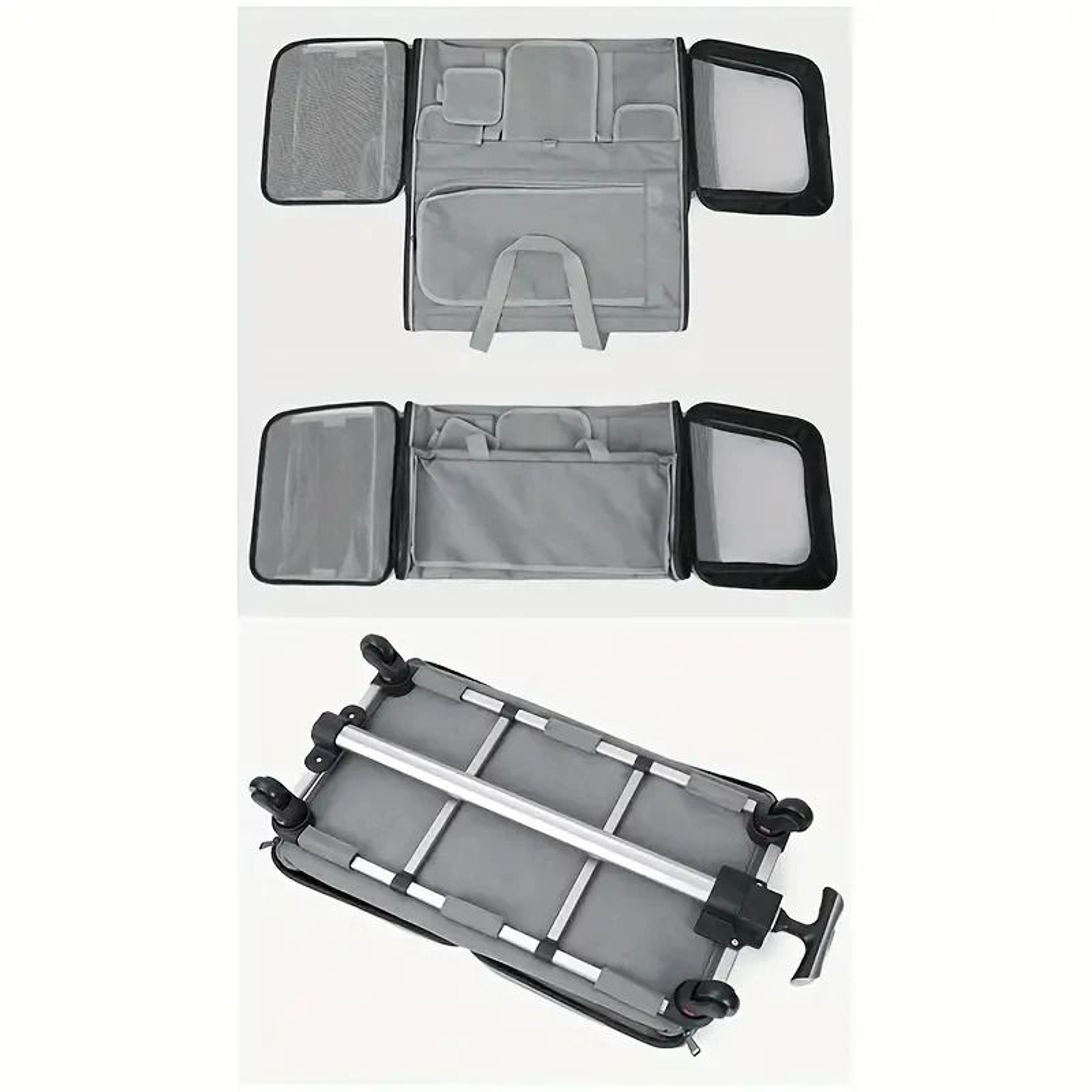 Extra Large Detachable Portable Pet Trolley Case 5