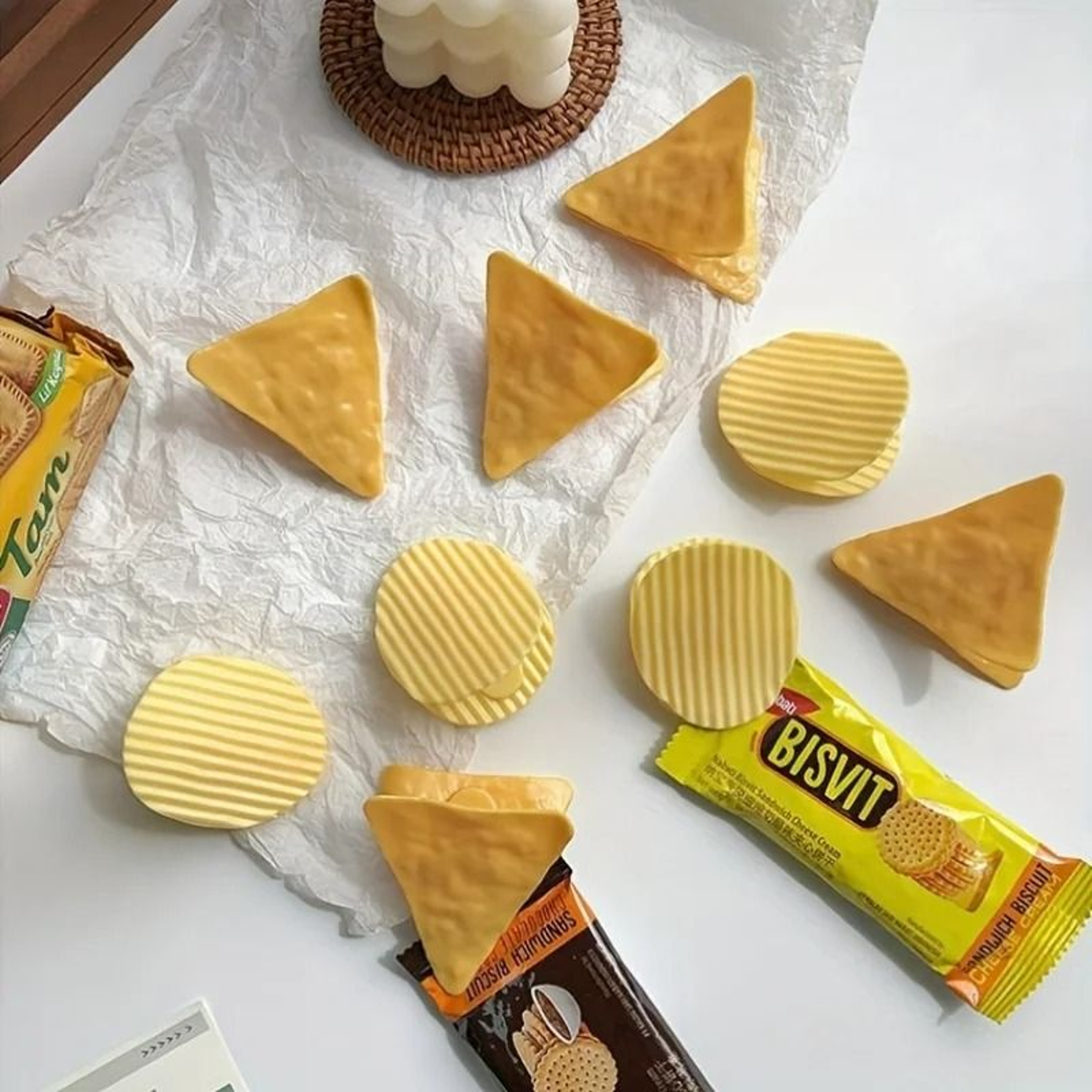 ChipShaped FreshKeeping Food Bag Clips 0