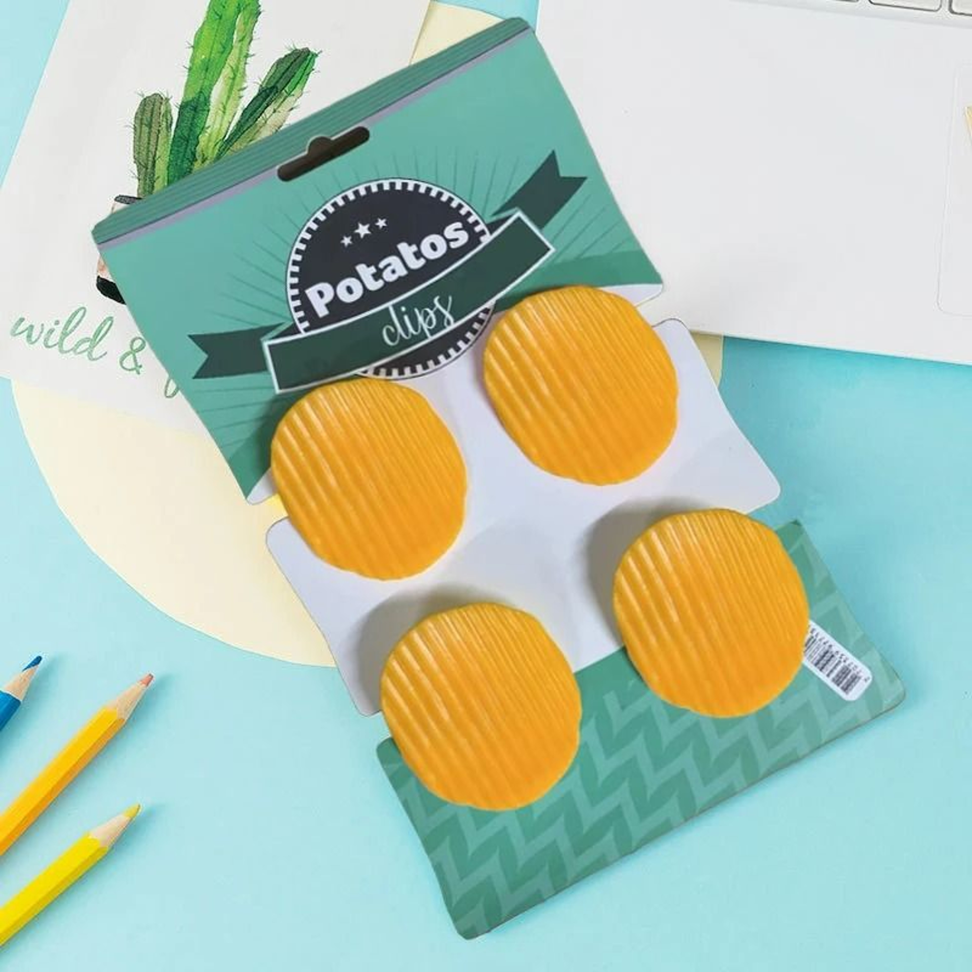 ChipShaped FreshKeeping Food Bag Clips 9