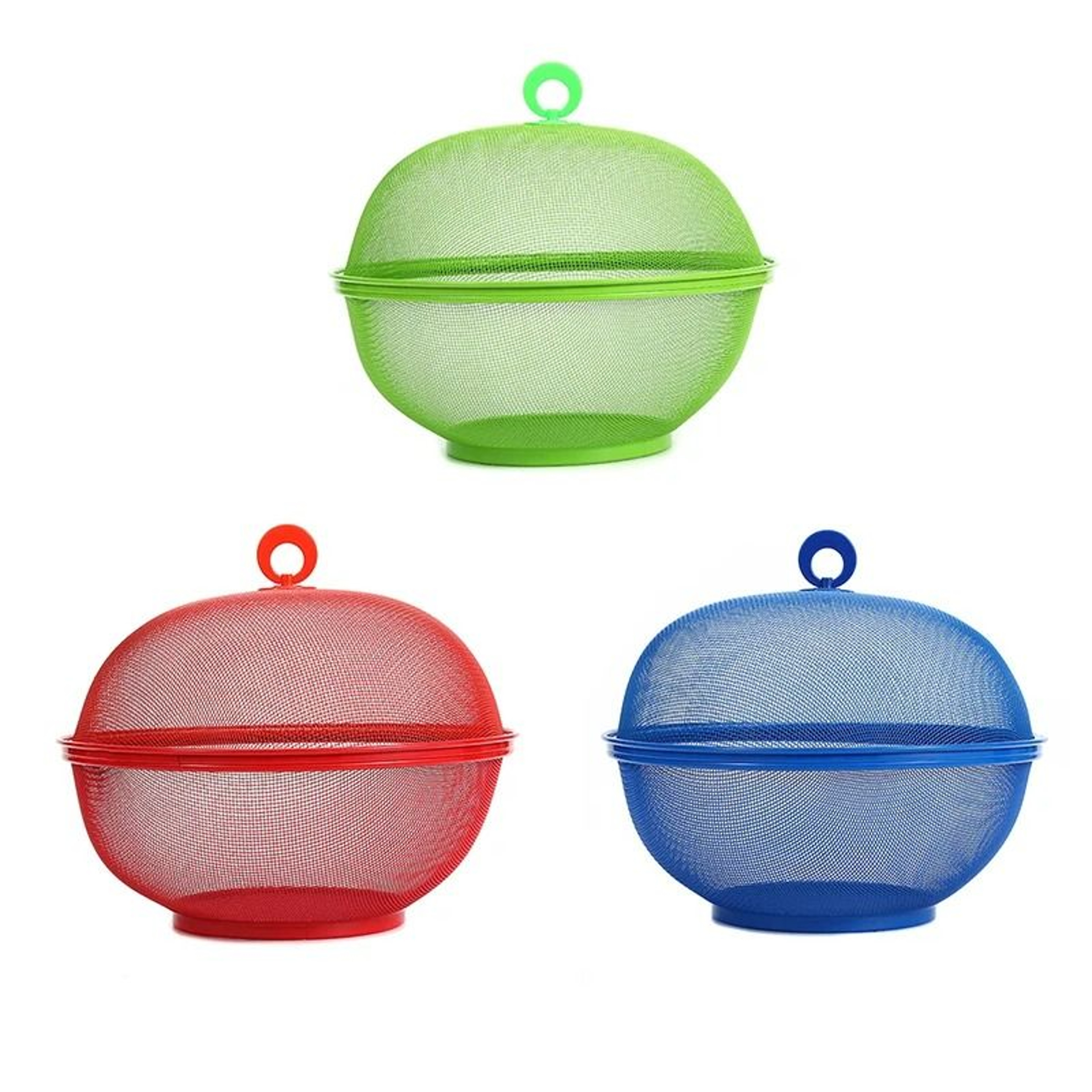 Mesh Fruit Basket With FlyProof Protection Lid 4