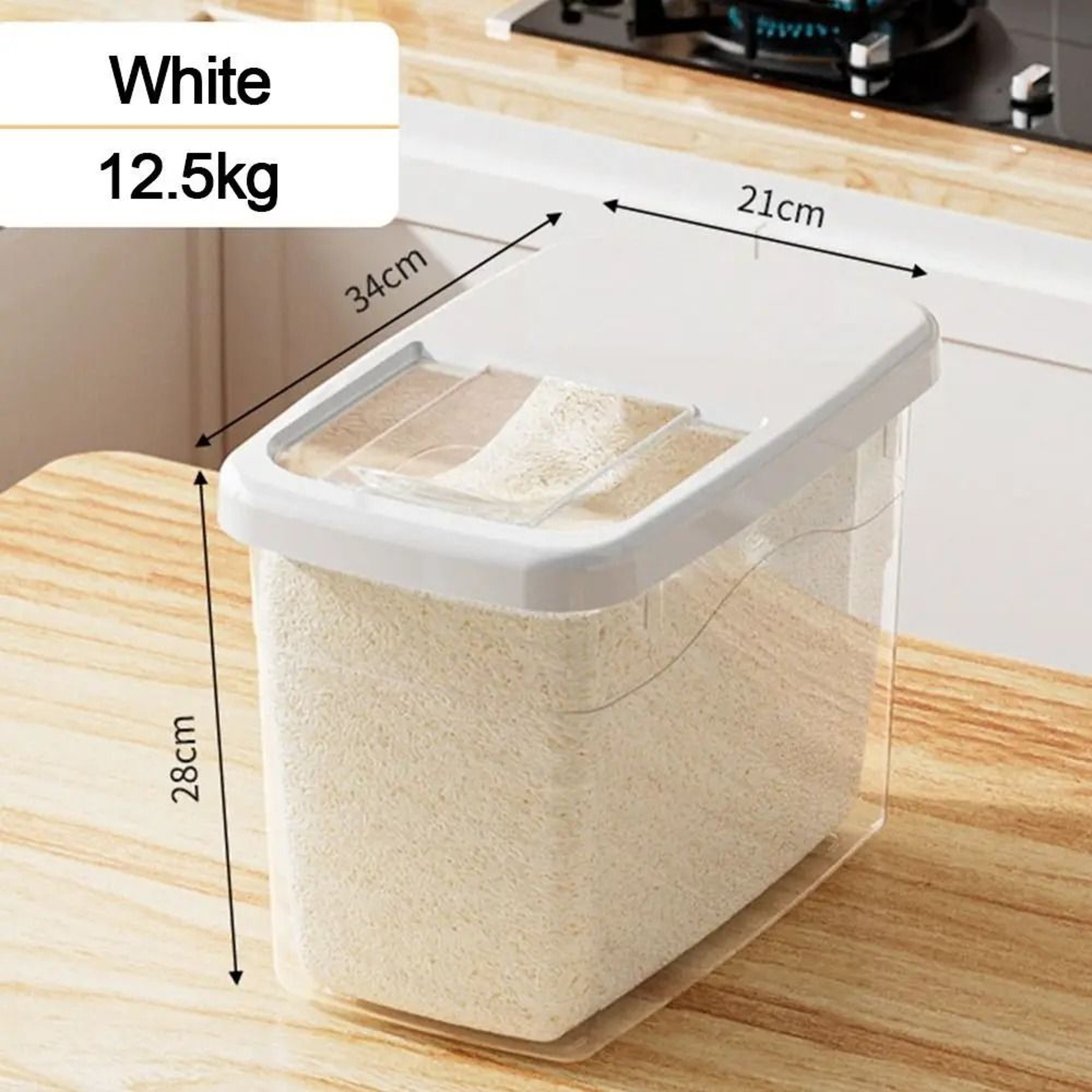 Airtight MoistureProof Rice And Grain Storage Vault 7