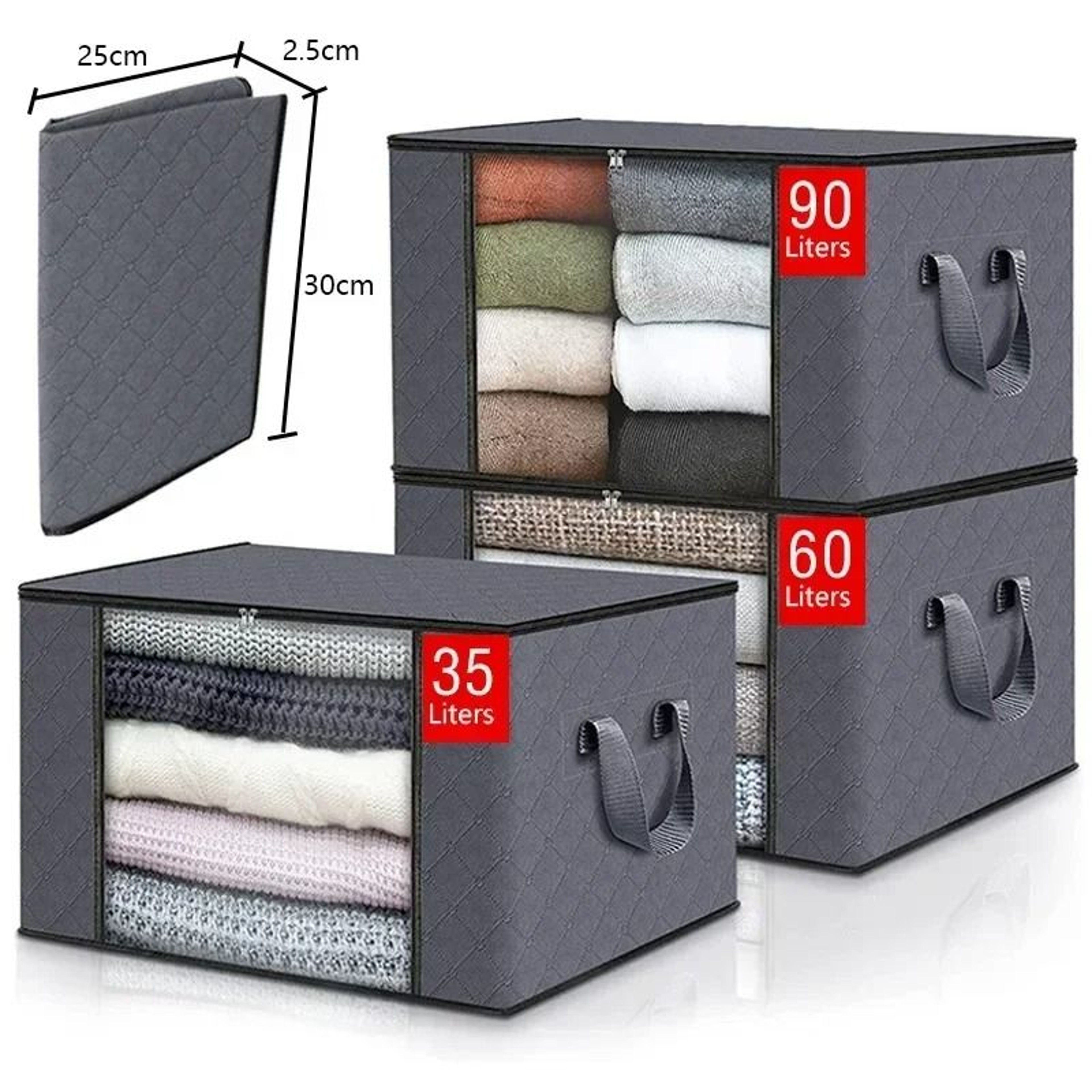 Foldable LargeCapacity Closet Storage And Organization Bag 2