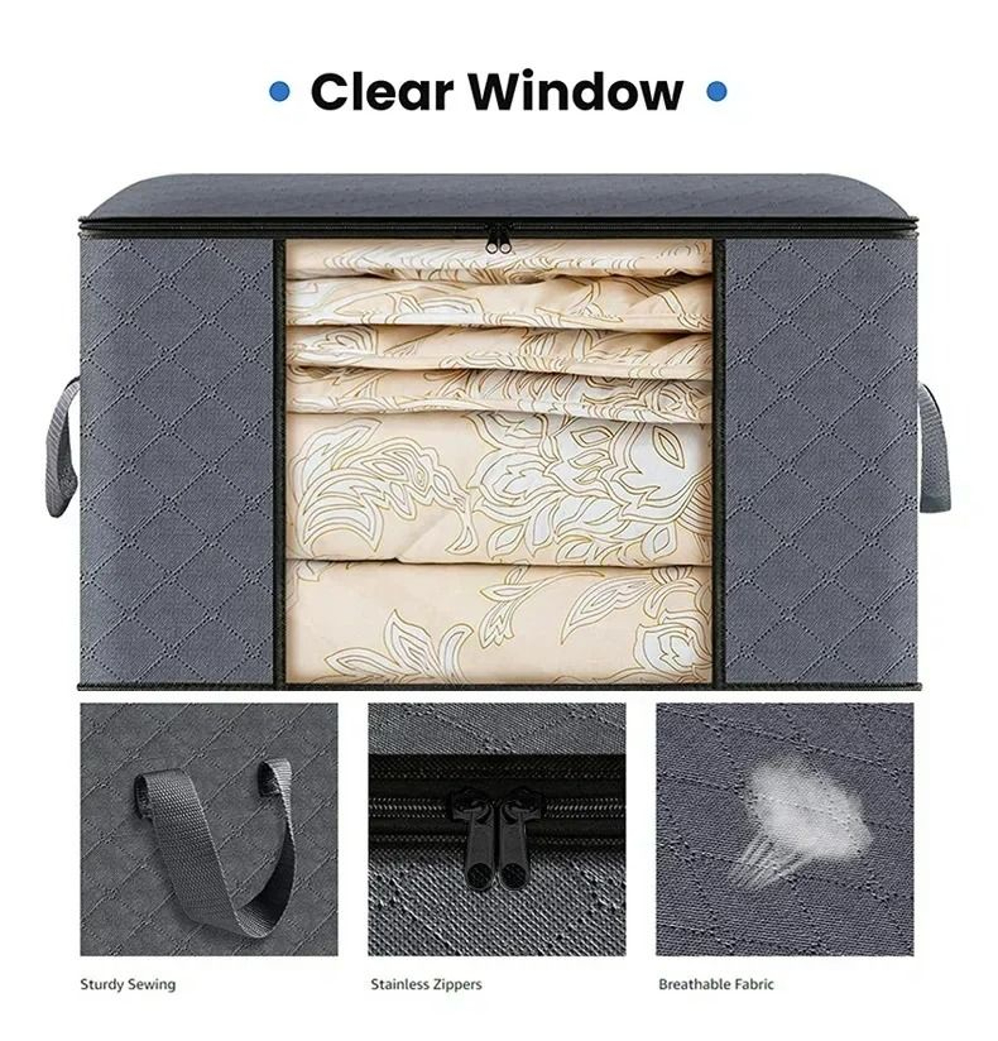 Foldable LargeCapacity Closet Storage And Organization Bag 4