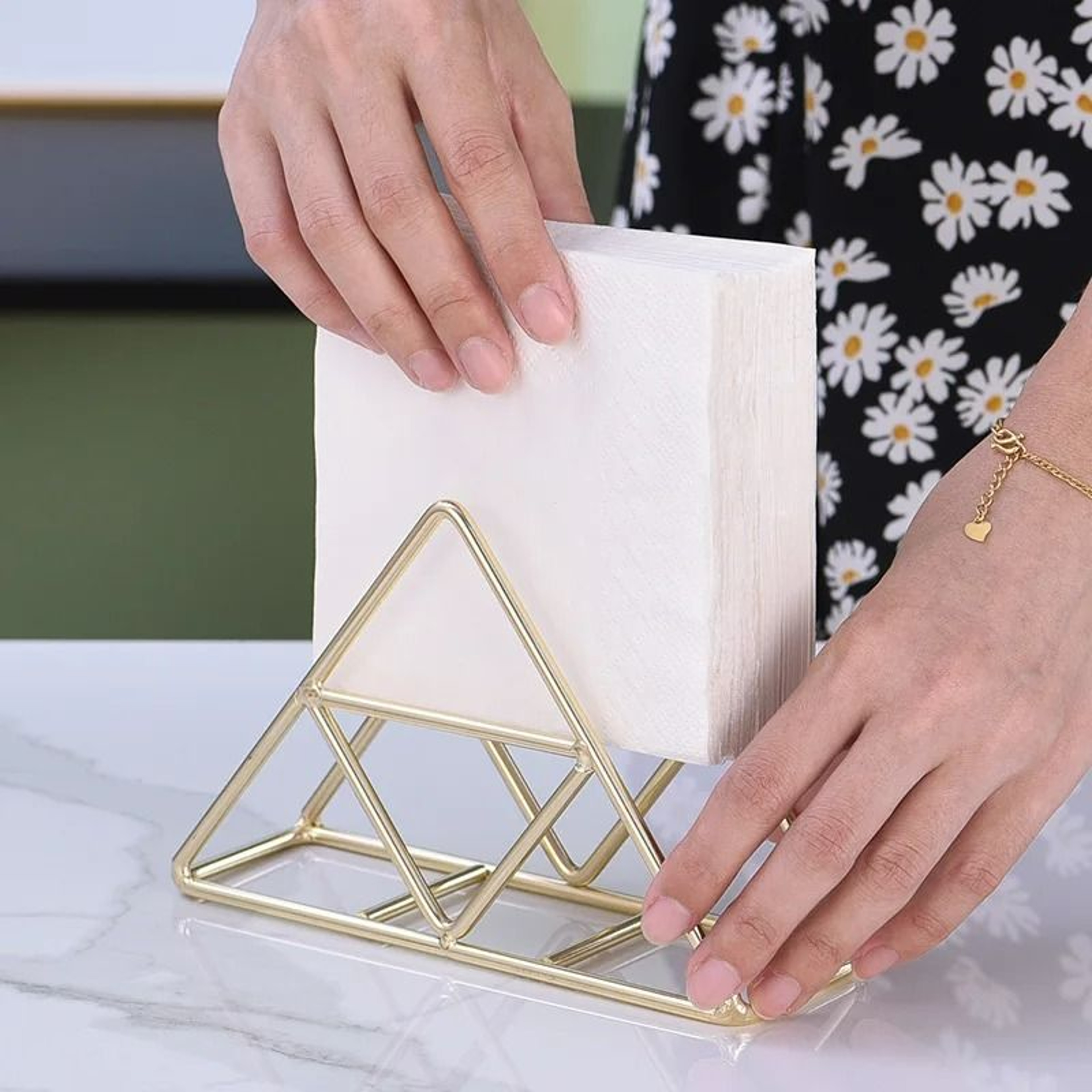 Modern Metal Table Napkin Holder 1