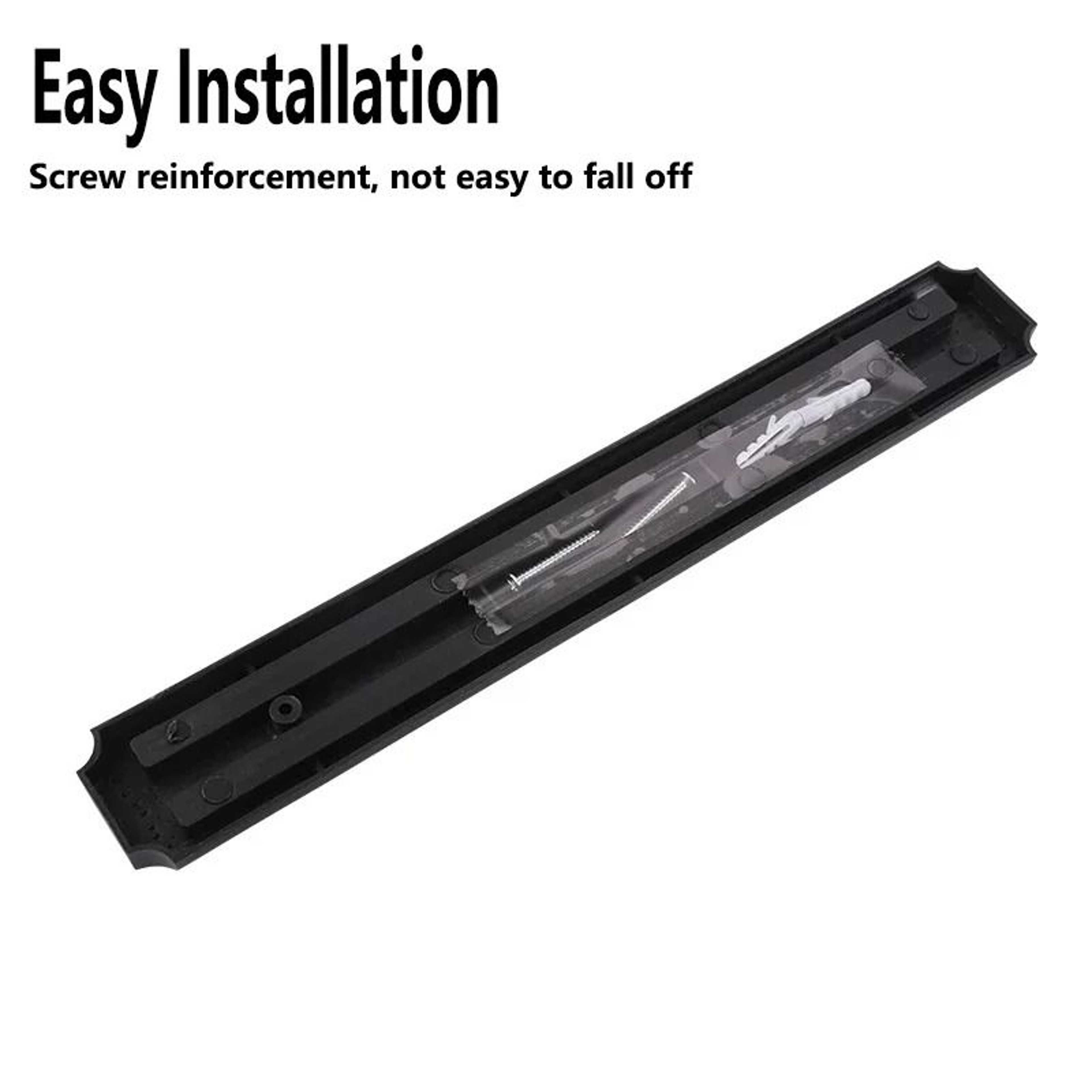 WallMounted Magnetic Knife Rack Strip And SpaceSaving Tool Holder 4