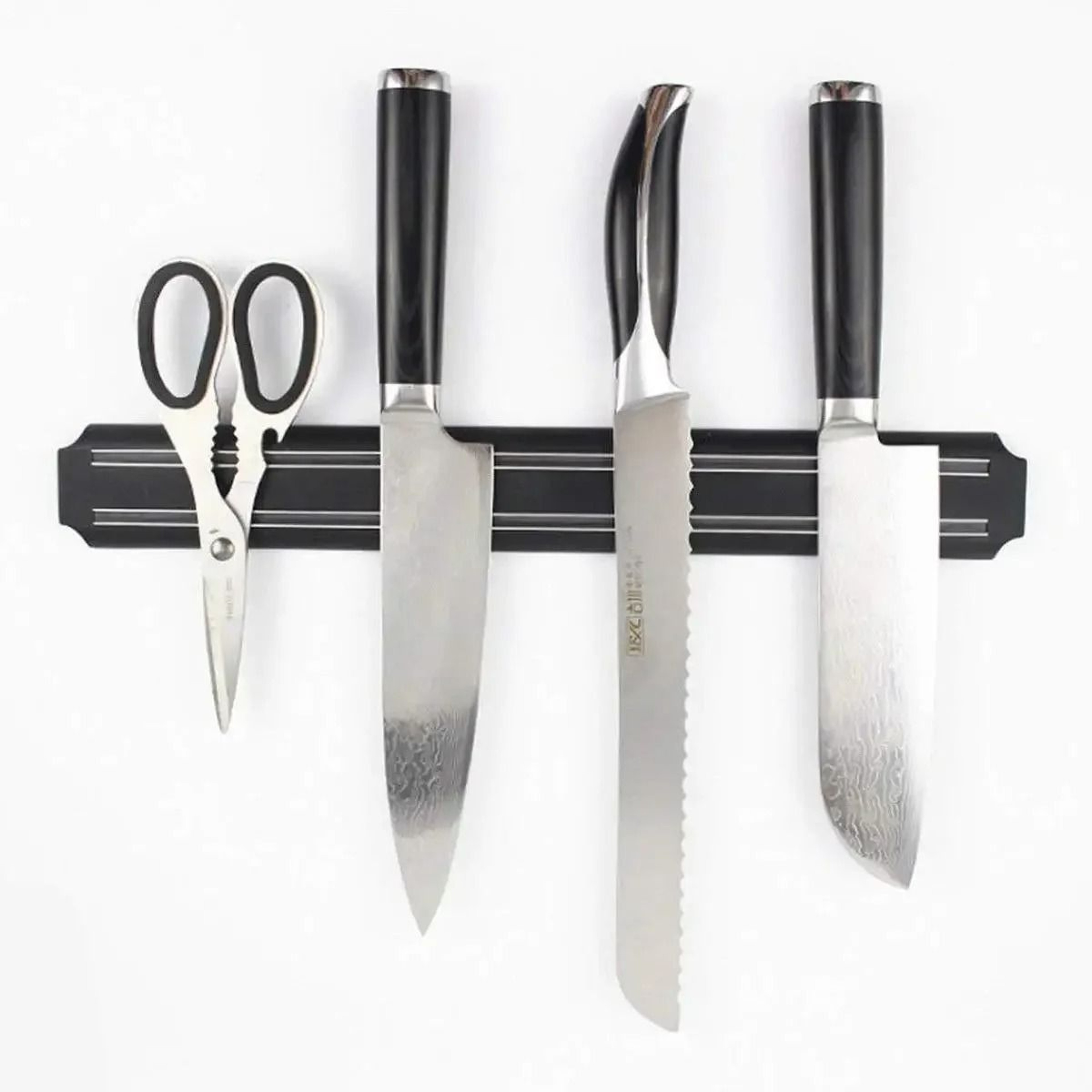 WallMounted Magnetic Knife Rack Strip And SpaceSaving Tool Holder 5