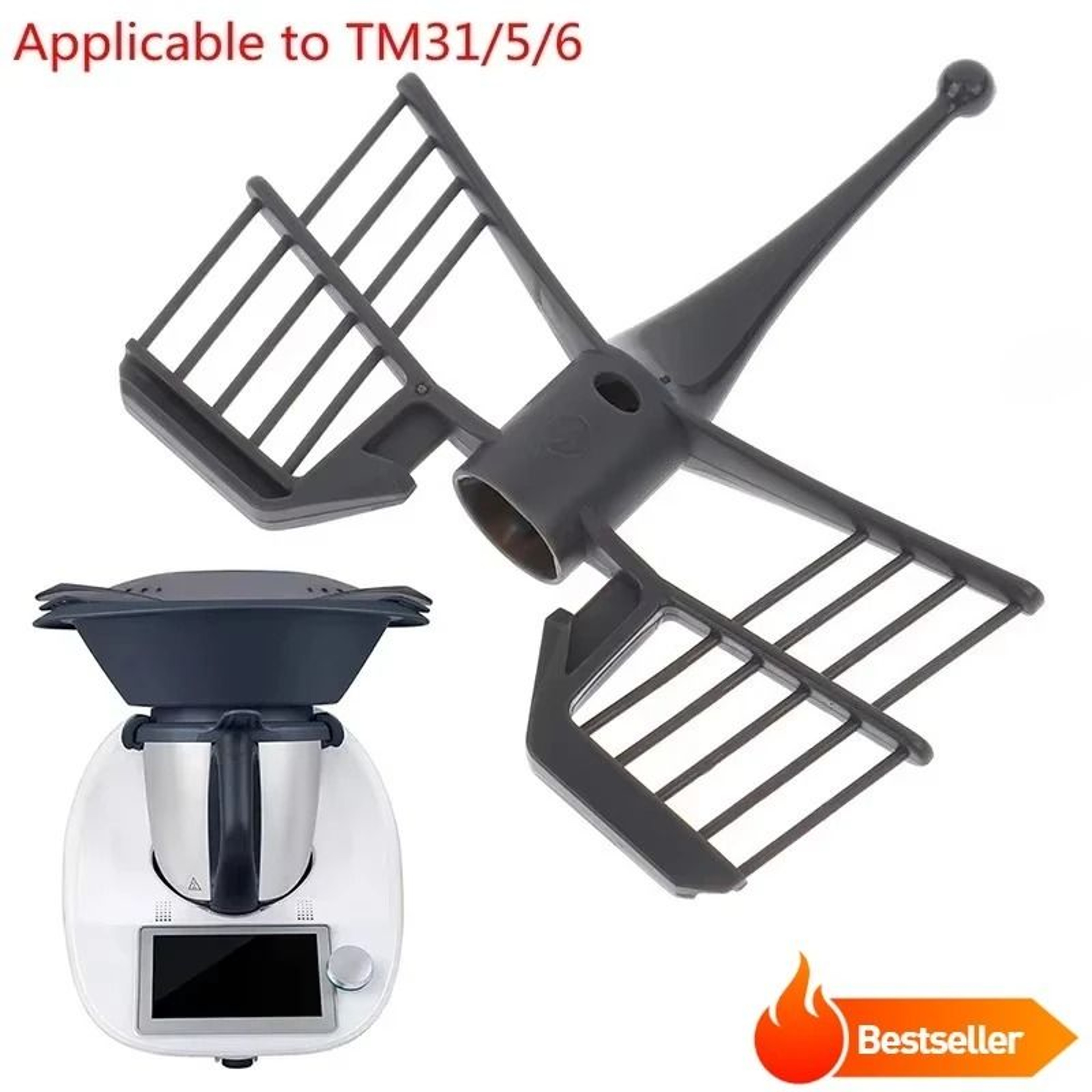 Butterfly Blender Scraper  MultiPurpose Mixing Accessory Compatible With Thermomix TM31 TM5  TM6 1