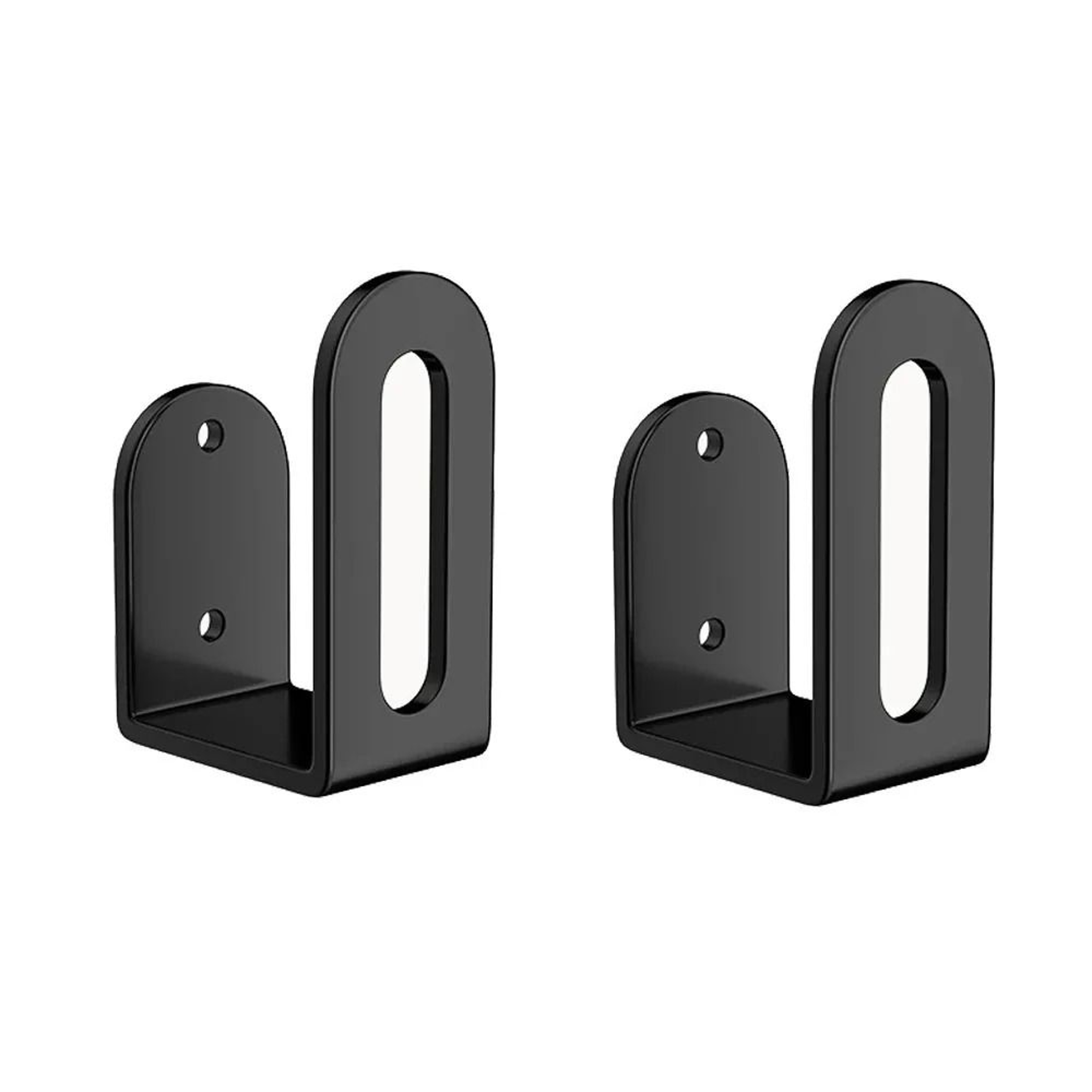 2Piece Adhesive WallMounted Pot Lid Organizer Set  RightAngle Hook Storage Containers 5
