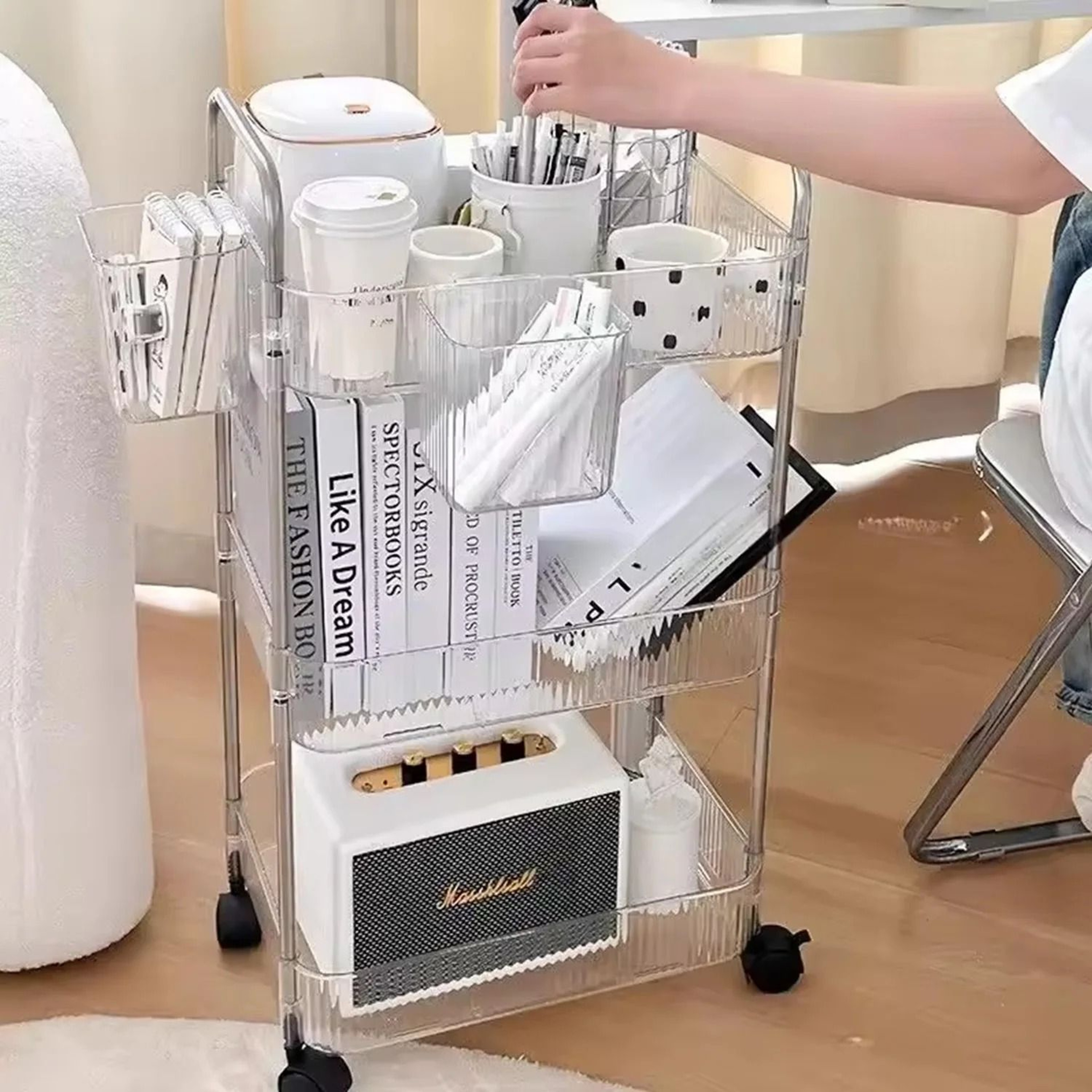 MultiLayer Mobile Rolling Utility Cart Trolley 3