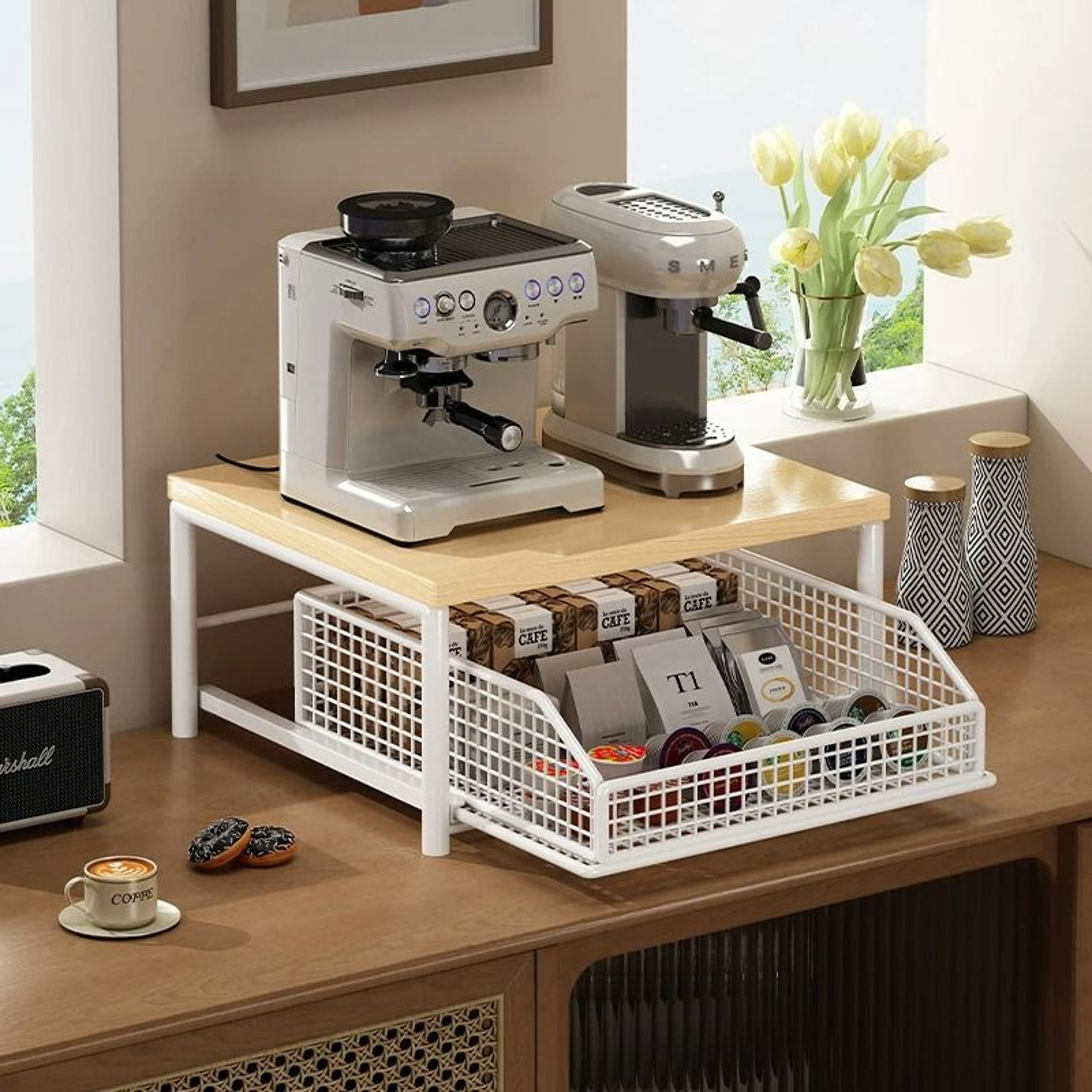 HeavyDuty MultiUse Countertop Organizer And Kitchen Storage Shelf 4