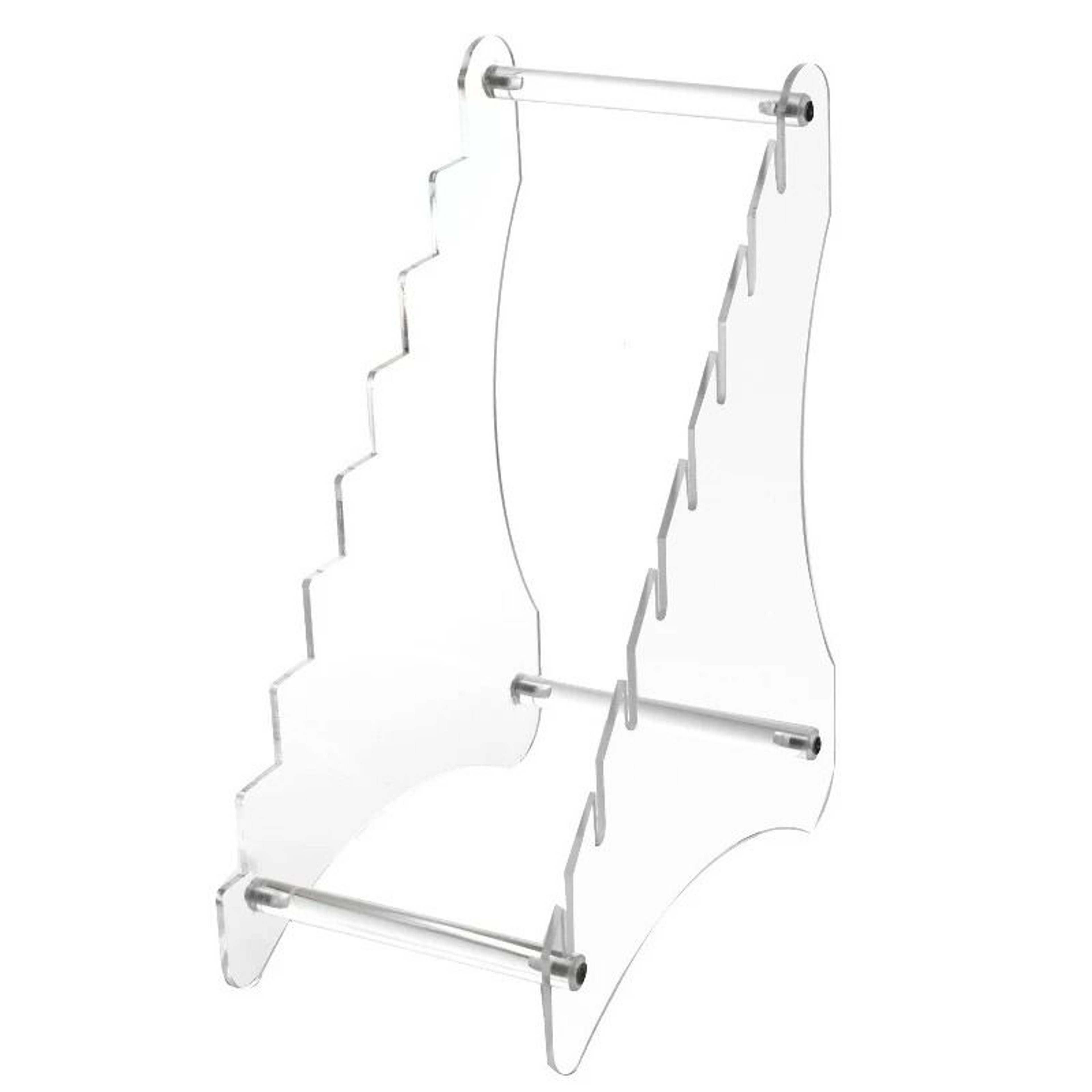 Premium Crystal Clear Acrylic Kitchen Knife Storage Rack And Display Stand 0