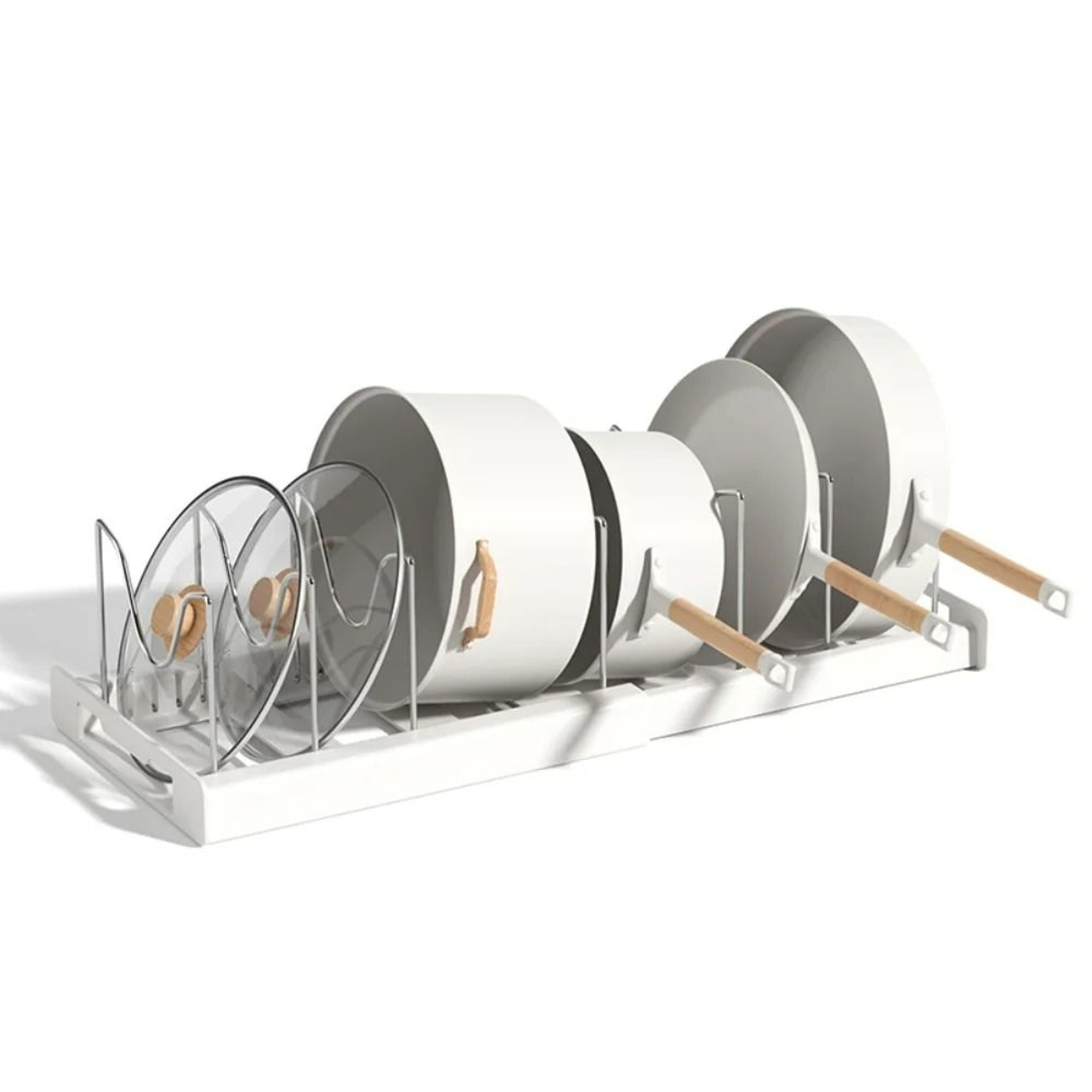 Foldable Kitchen Utensil Resting Mat And MultiFunctional Countertop Pot Lid Holder 6