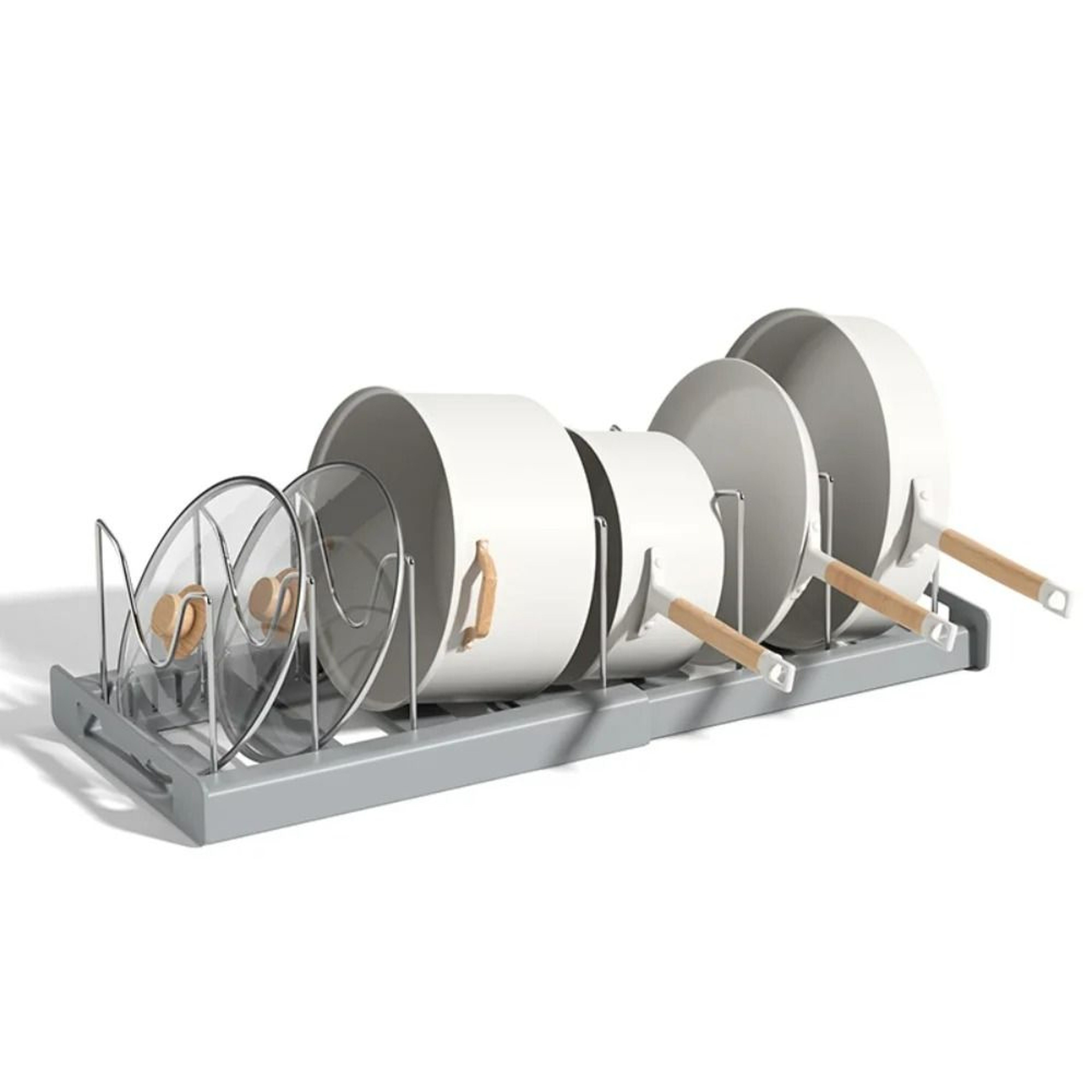 Foldable Kitchen Utensil Resting Mat And MultiFunctional Countertop Pot Lid Holder 7