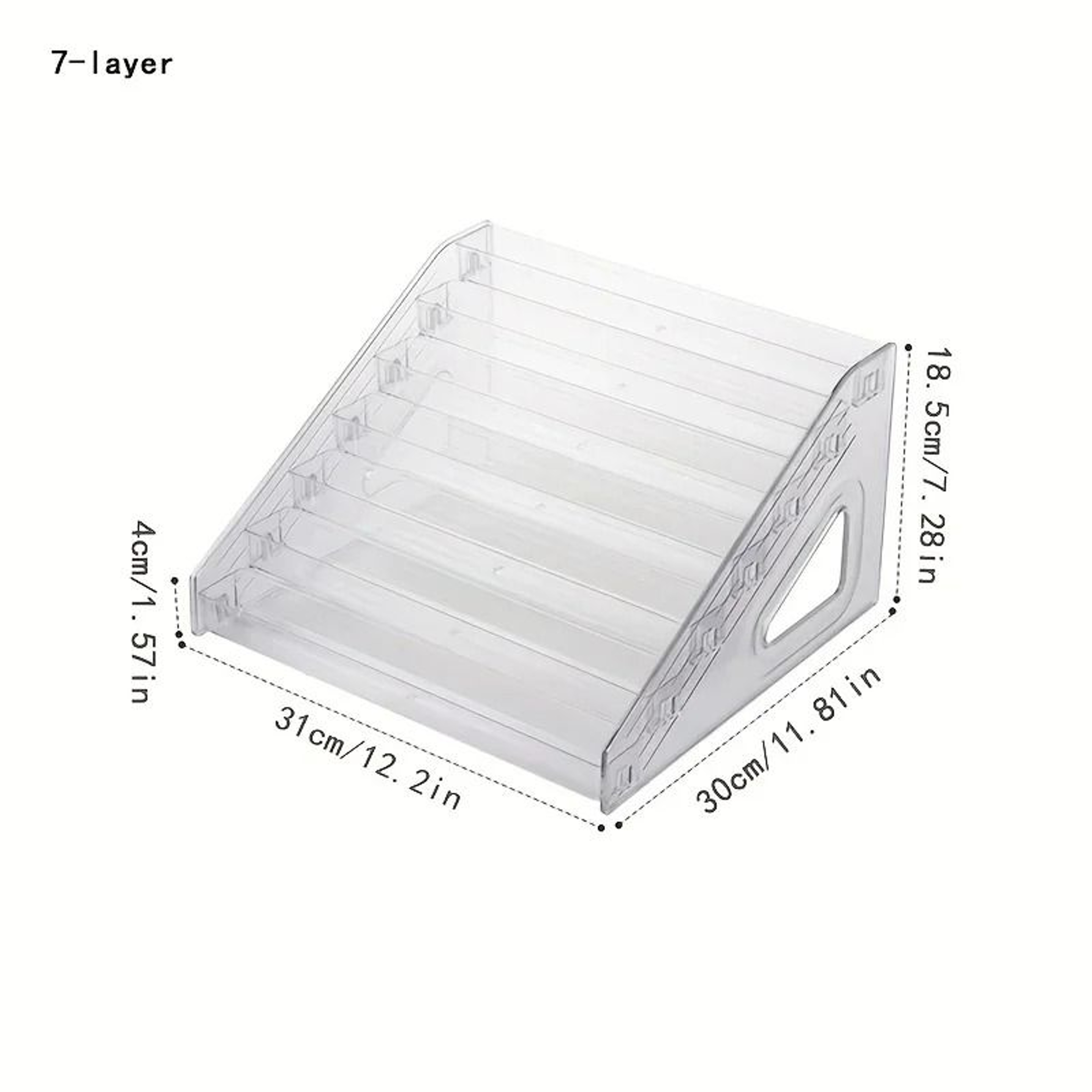 MultiLayer Acrylic Collectibles Display Stand And SemiCircular Tiered Jewelry Riser 3