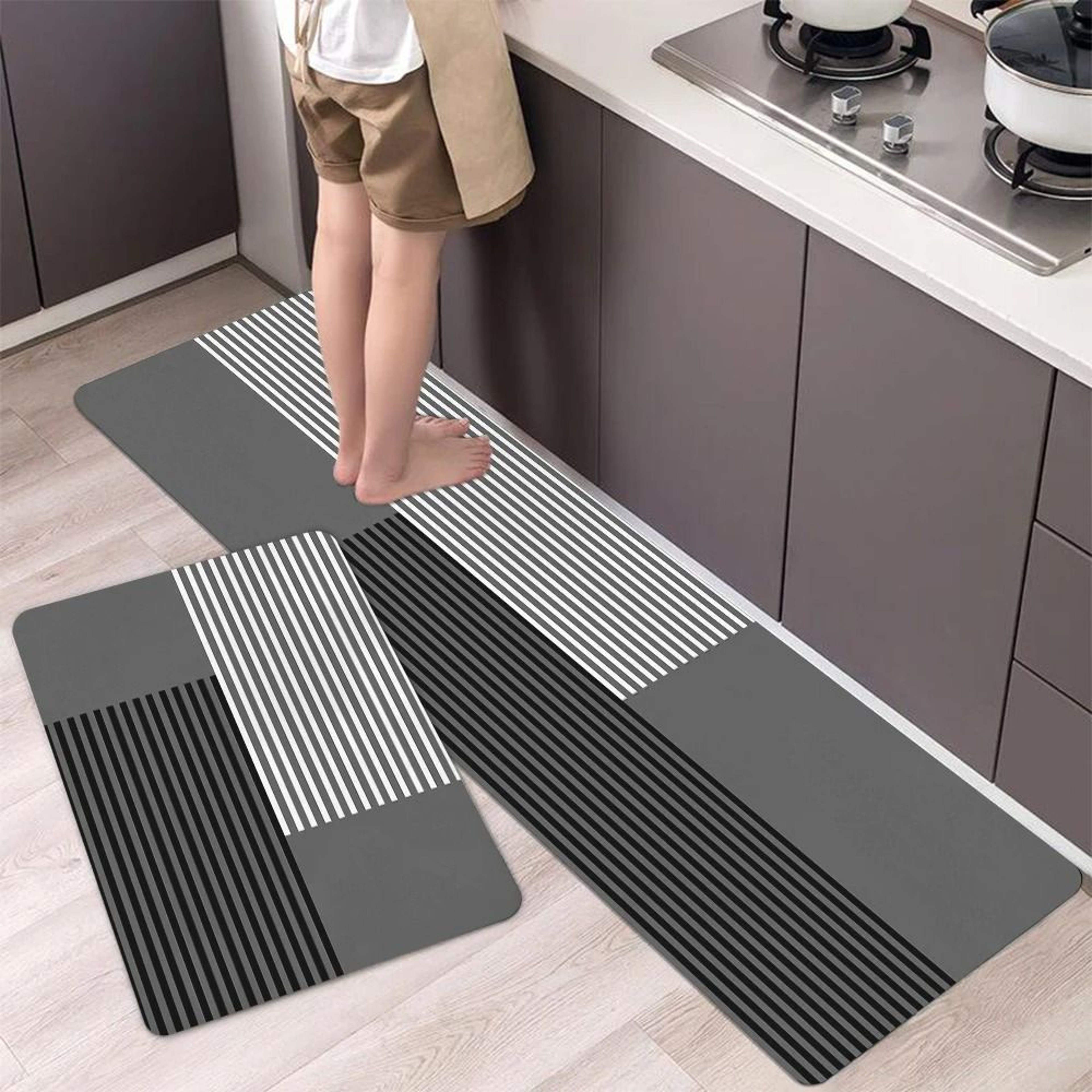 Durable Waterproof Kitchen Floor Mat And HighEnd Washable NonSlip Home Entrance Doormat 8