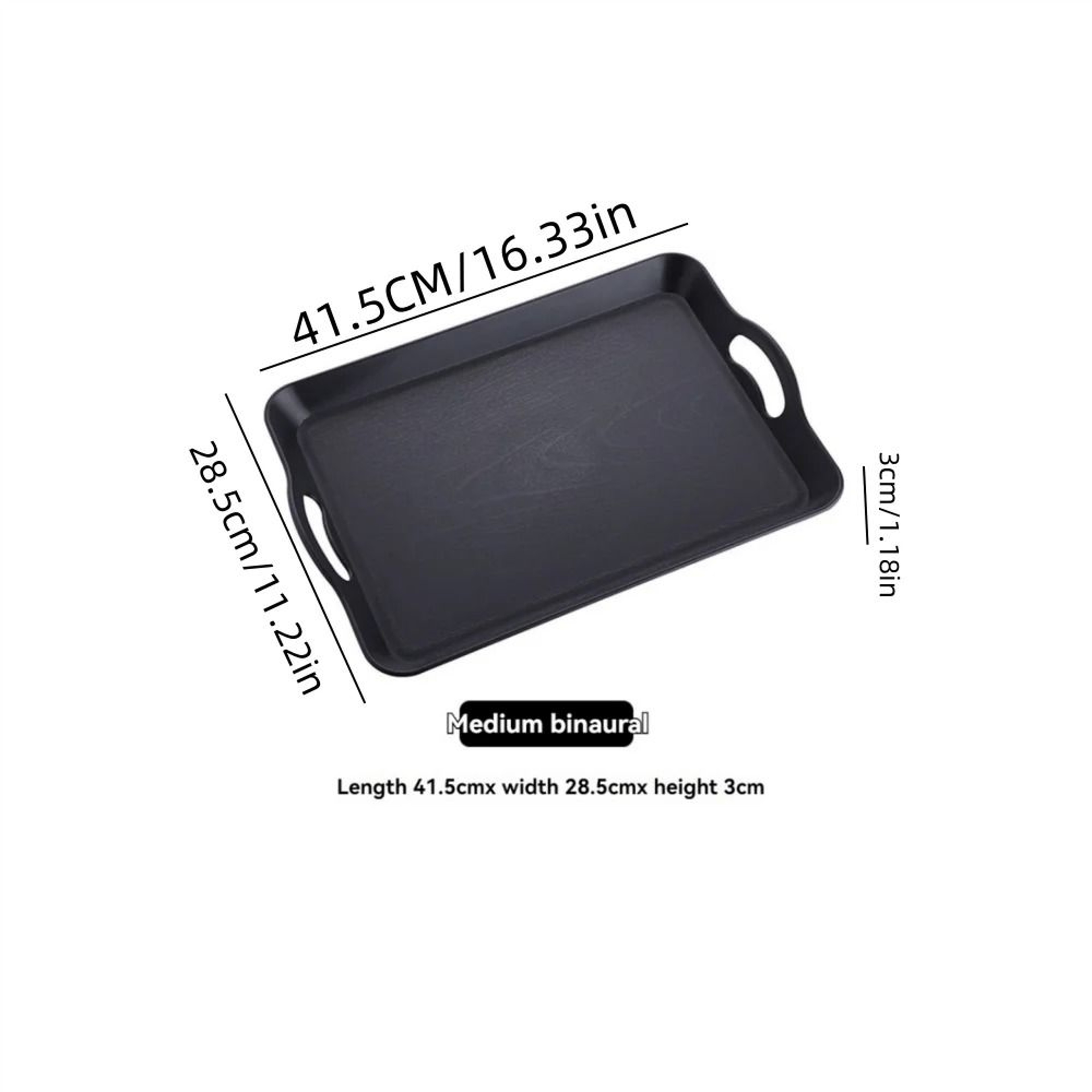 ServeGrip Ergonomic AntiSkid Serving Tray 5