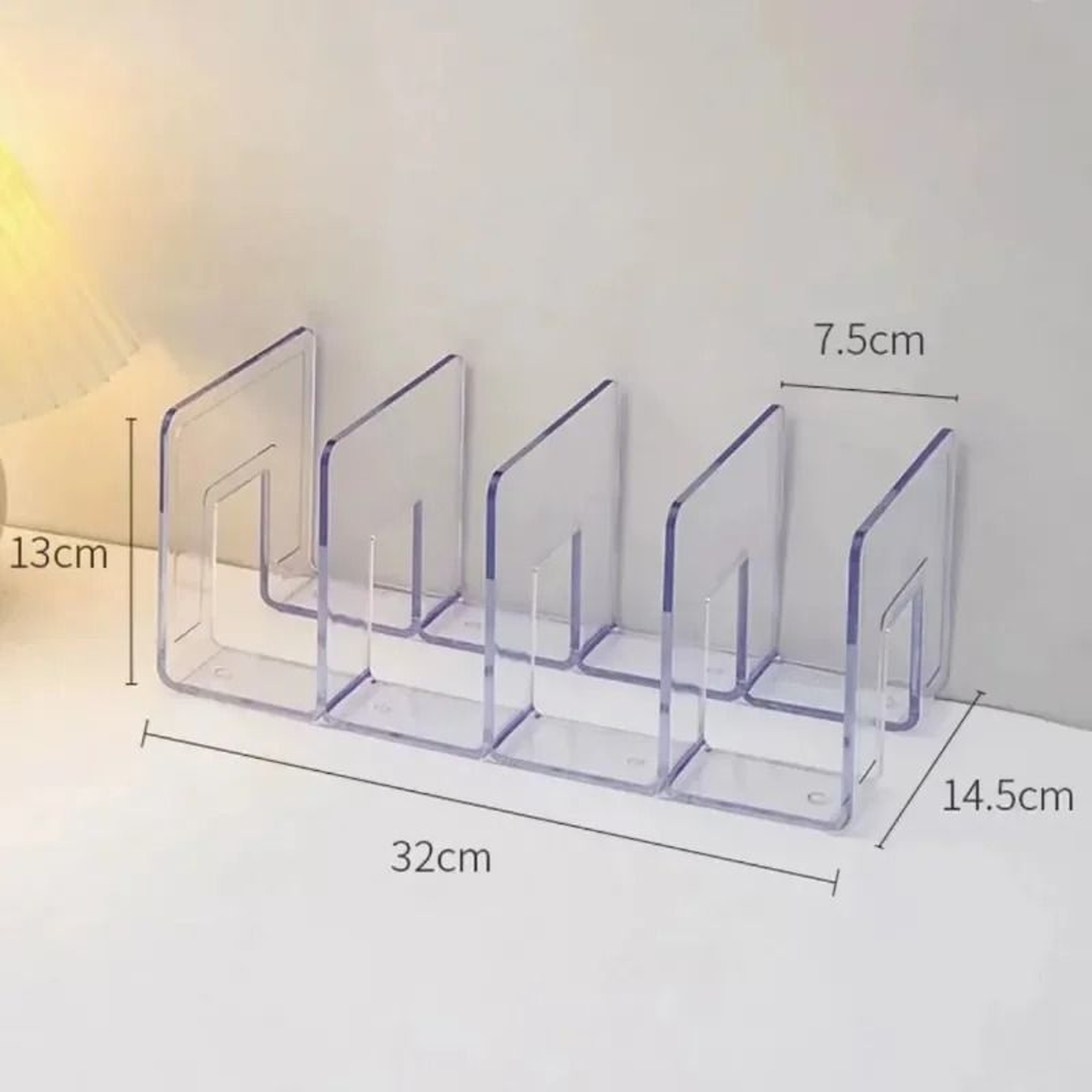 CrystalClear Vertical Purse  Handbag Divider Shelf 5