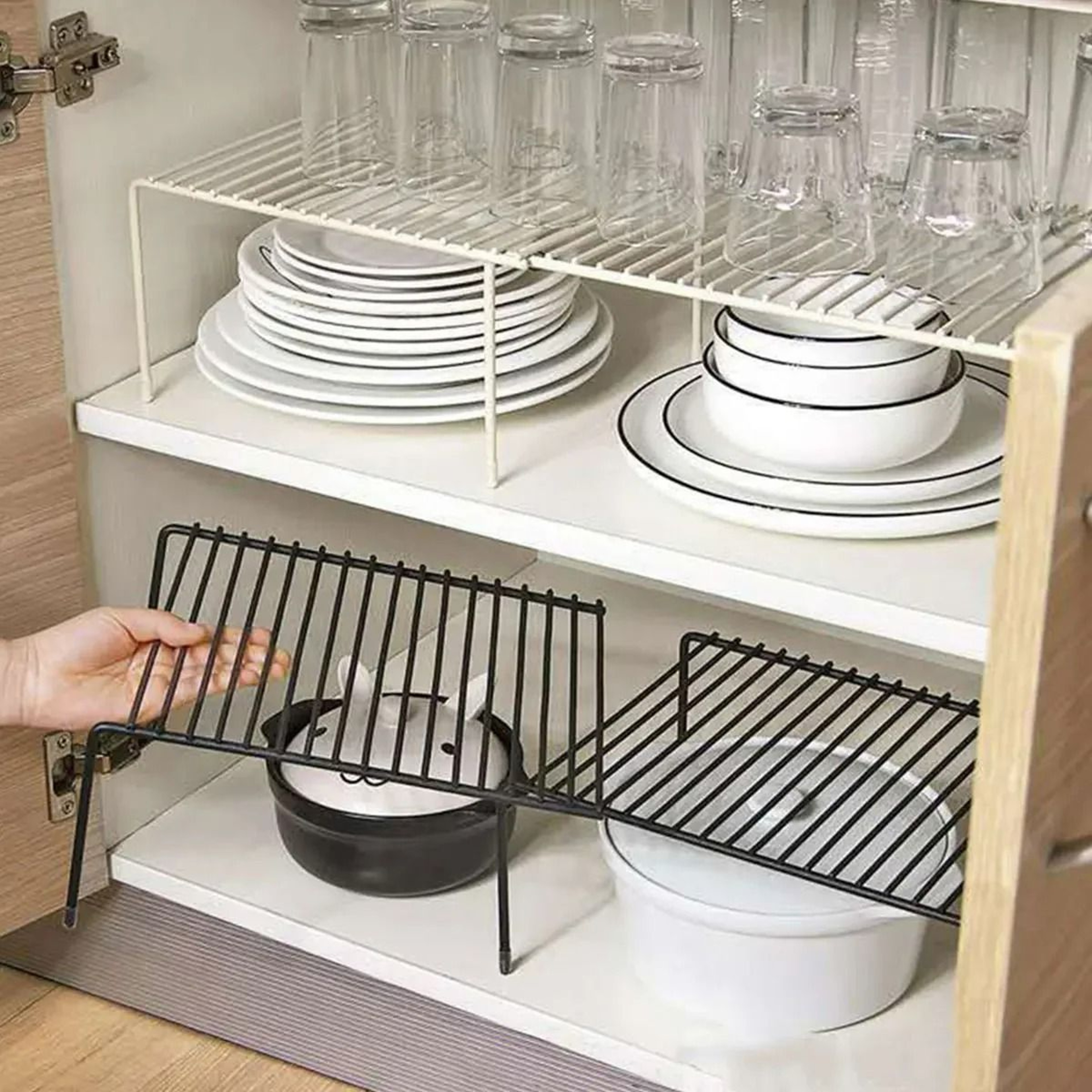 Expandable Freestanding Kitchen Storage Rack 6