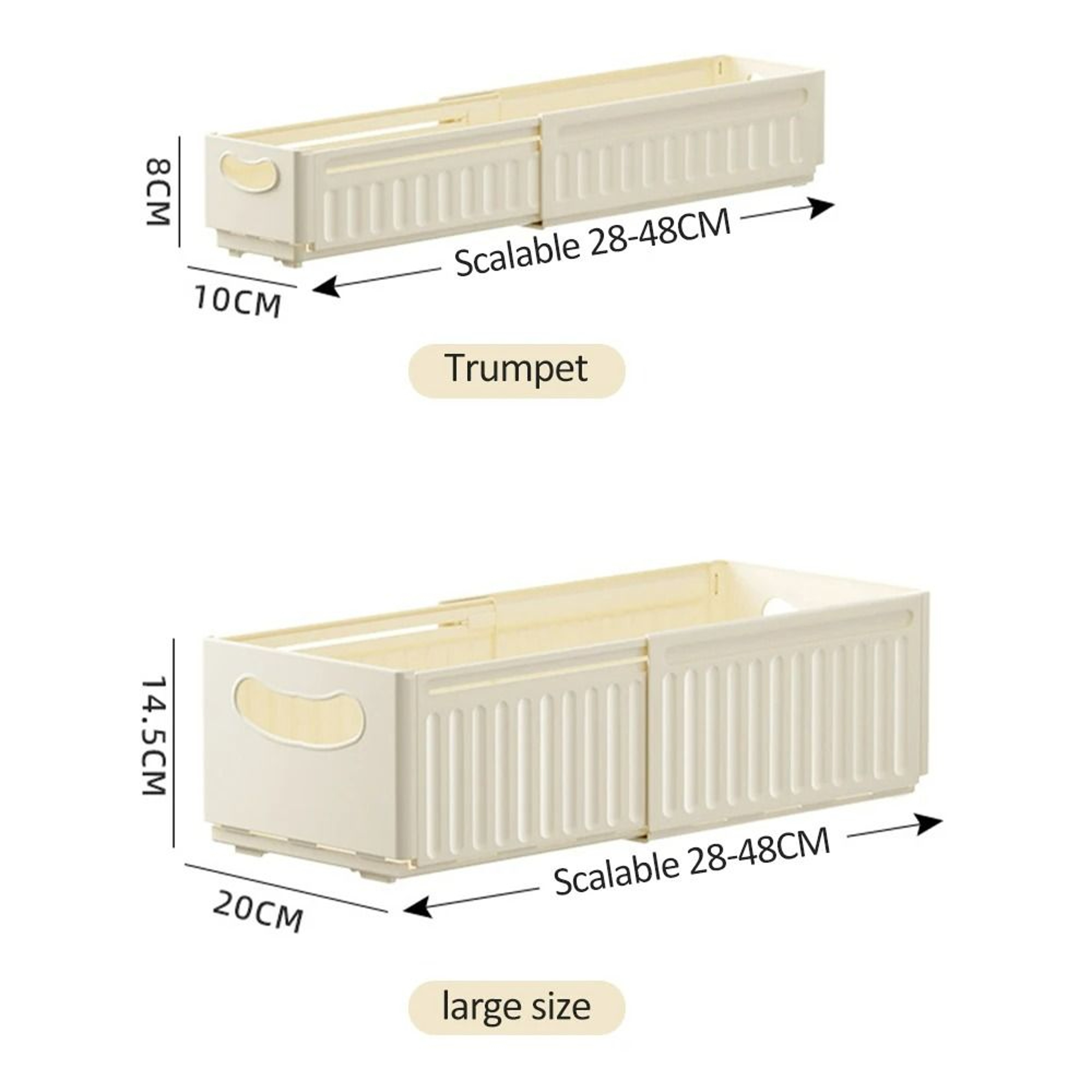 Retractable Multifunctional Cabinet  Fridge Organizer 5