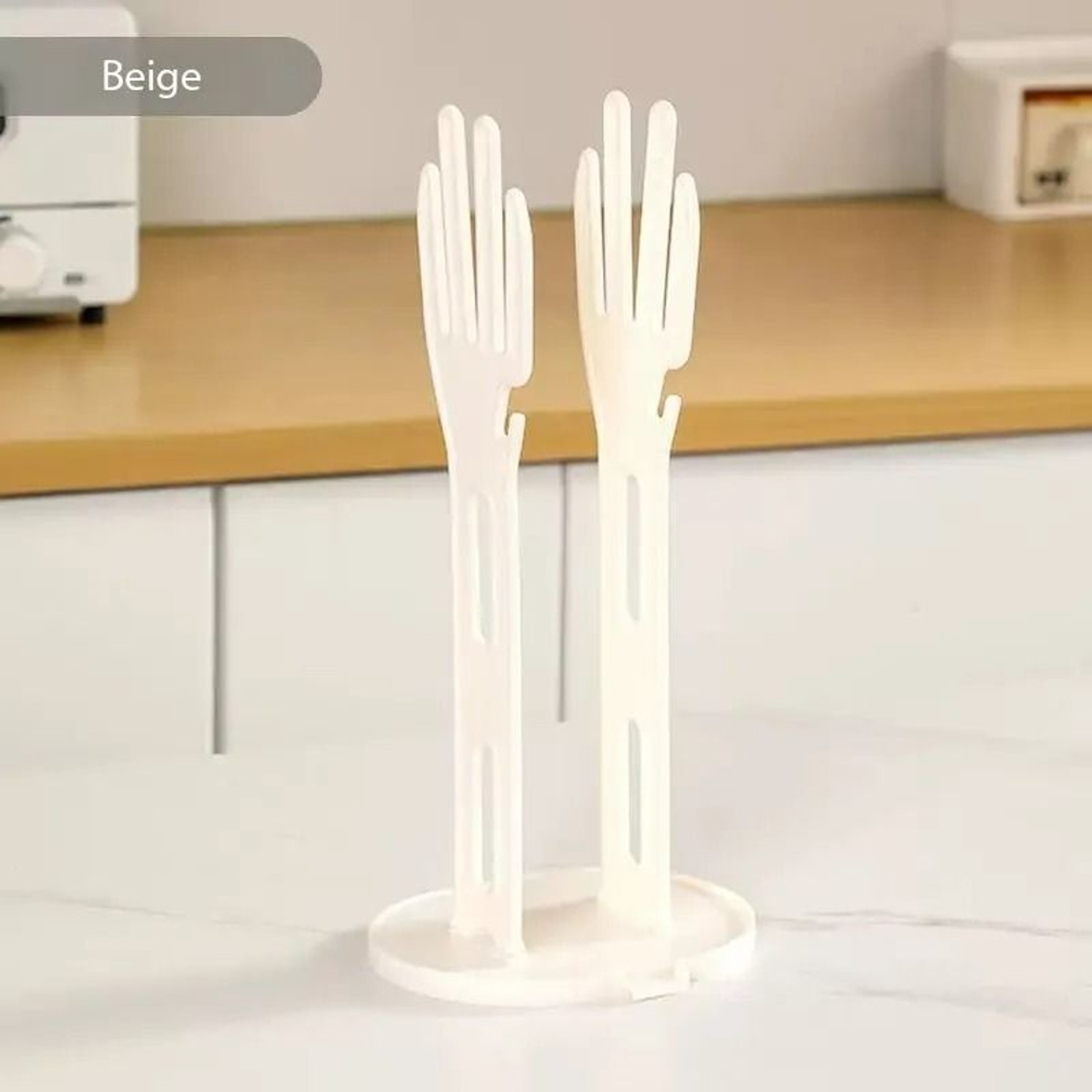 Countertop Kitchen Glove Drying Rack  Towel Caddy 9