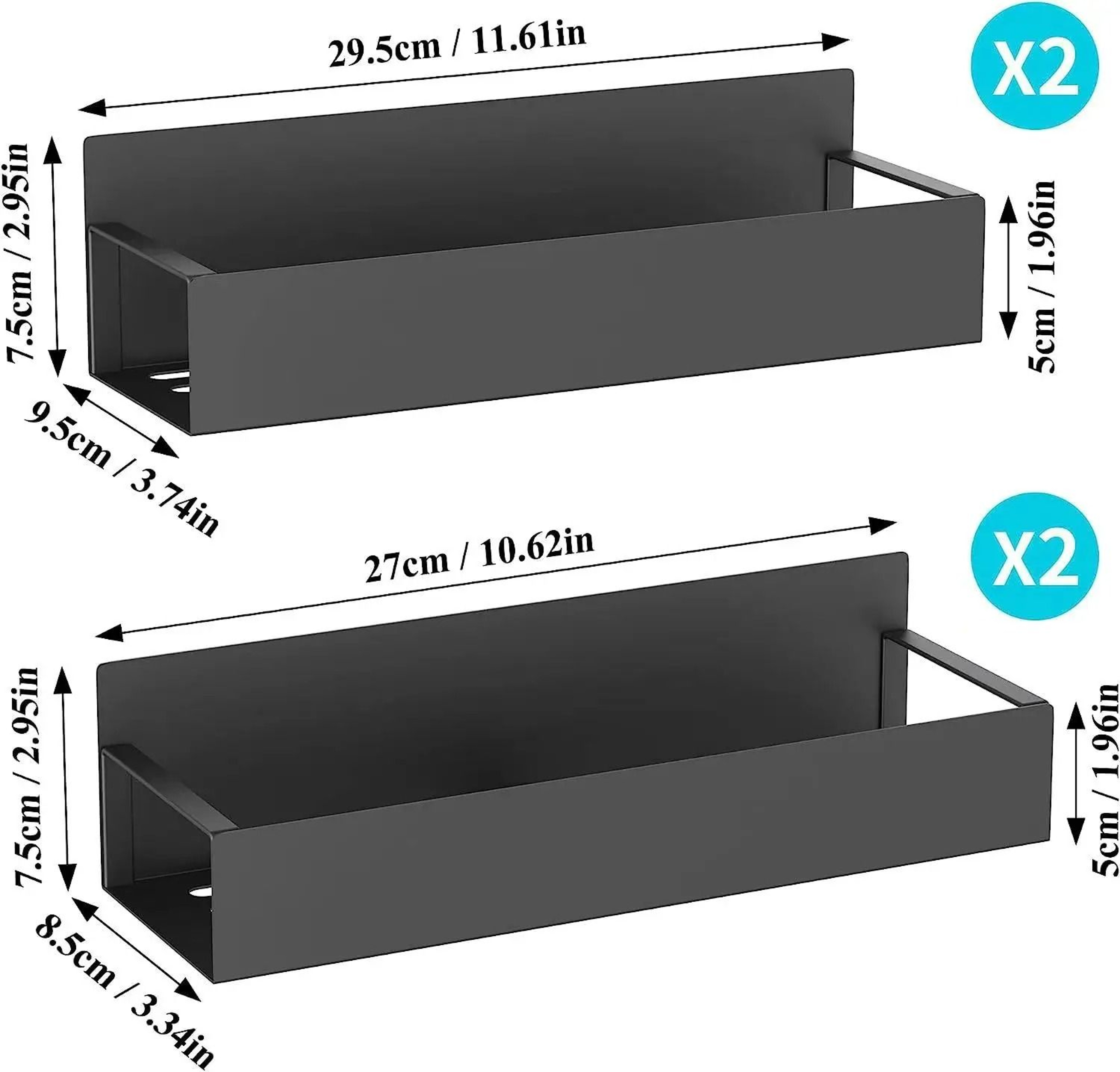 Refrigerator Magnetic Side Storage Rack 6
