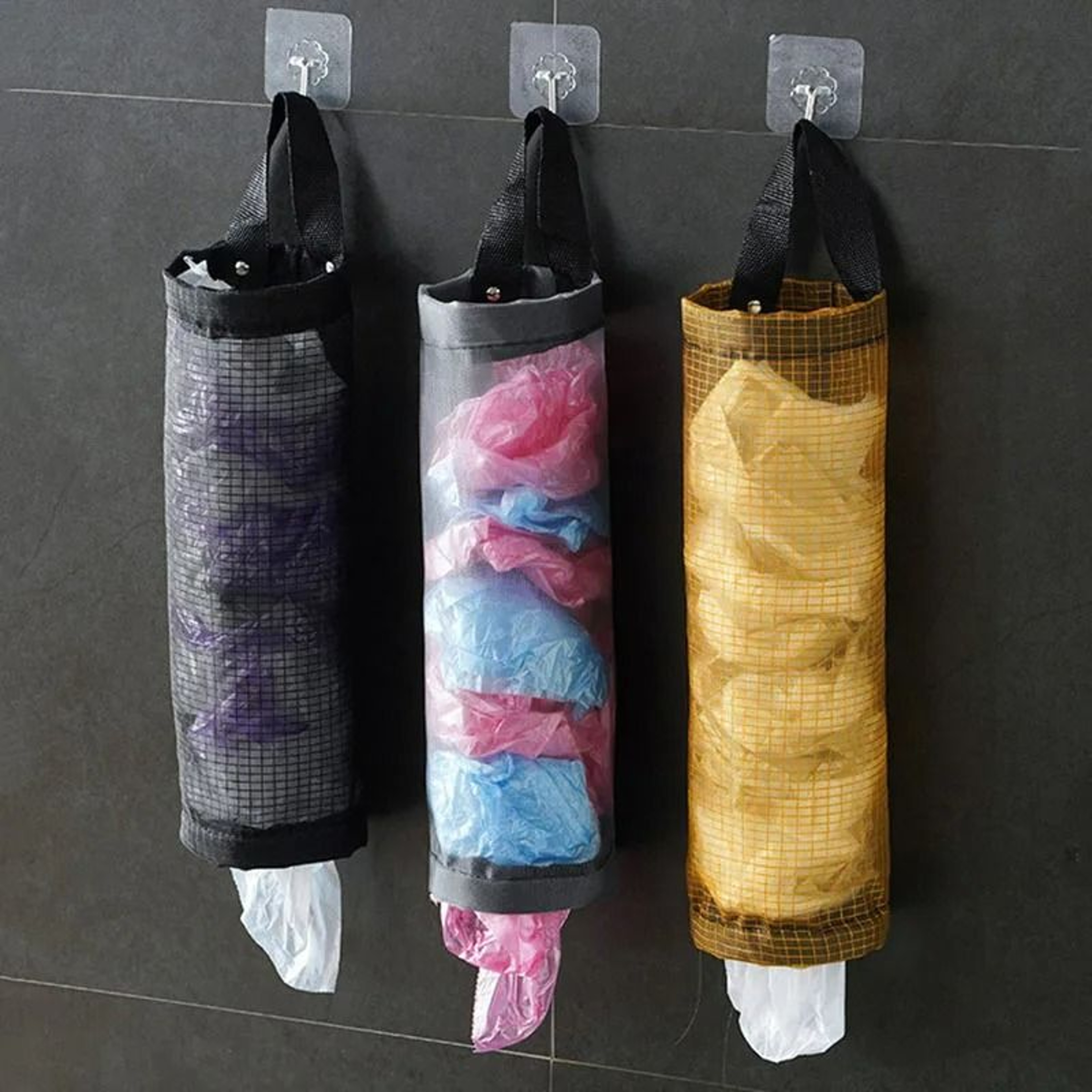 WallMounted Hanging Trash Bag Dispenser 2