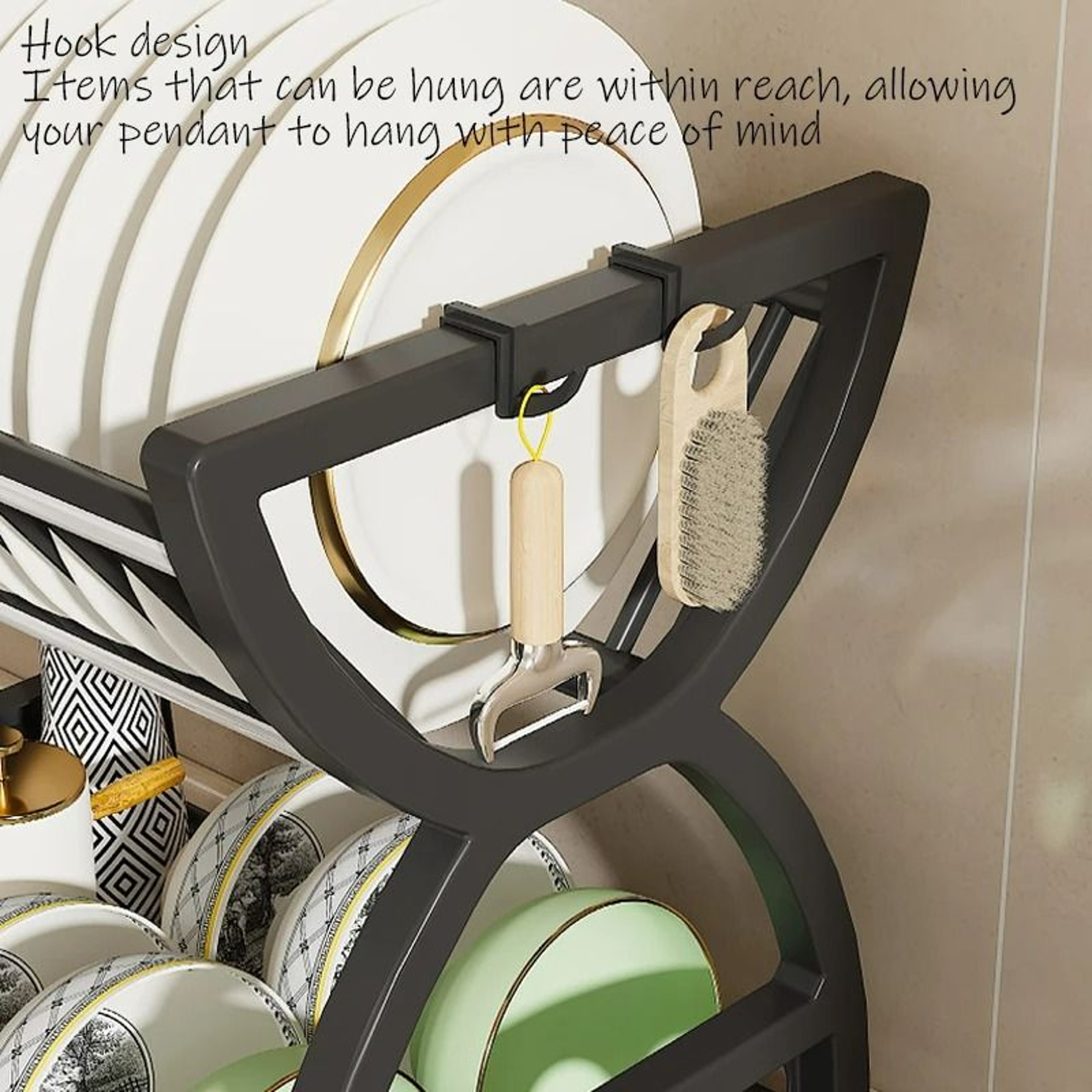 MultiTier OvertheSink Kitchen Utensil Storage Rack 3