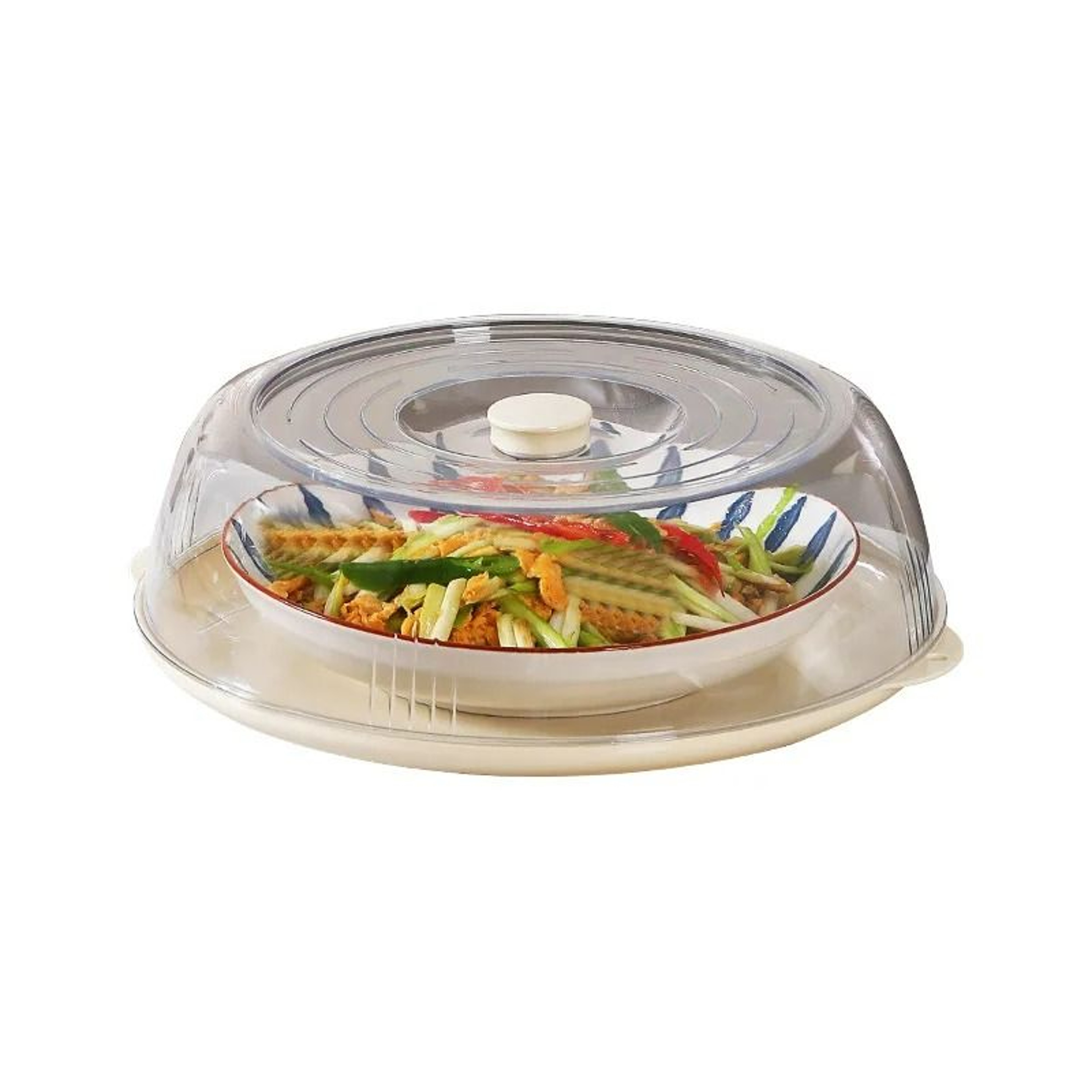 Transparent Stackable Food Insulation  DustProof Cover 4