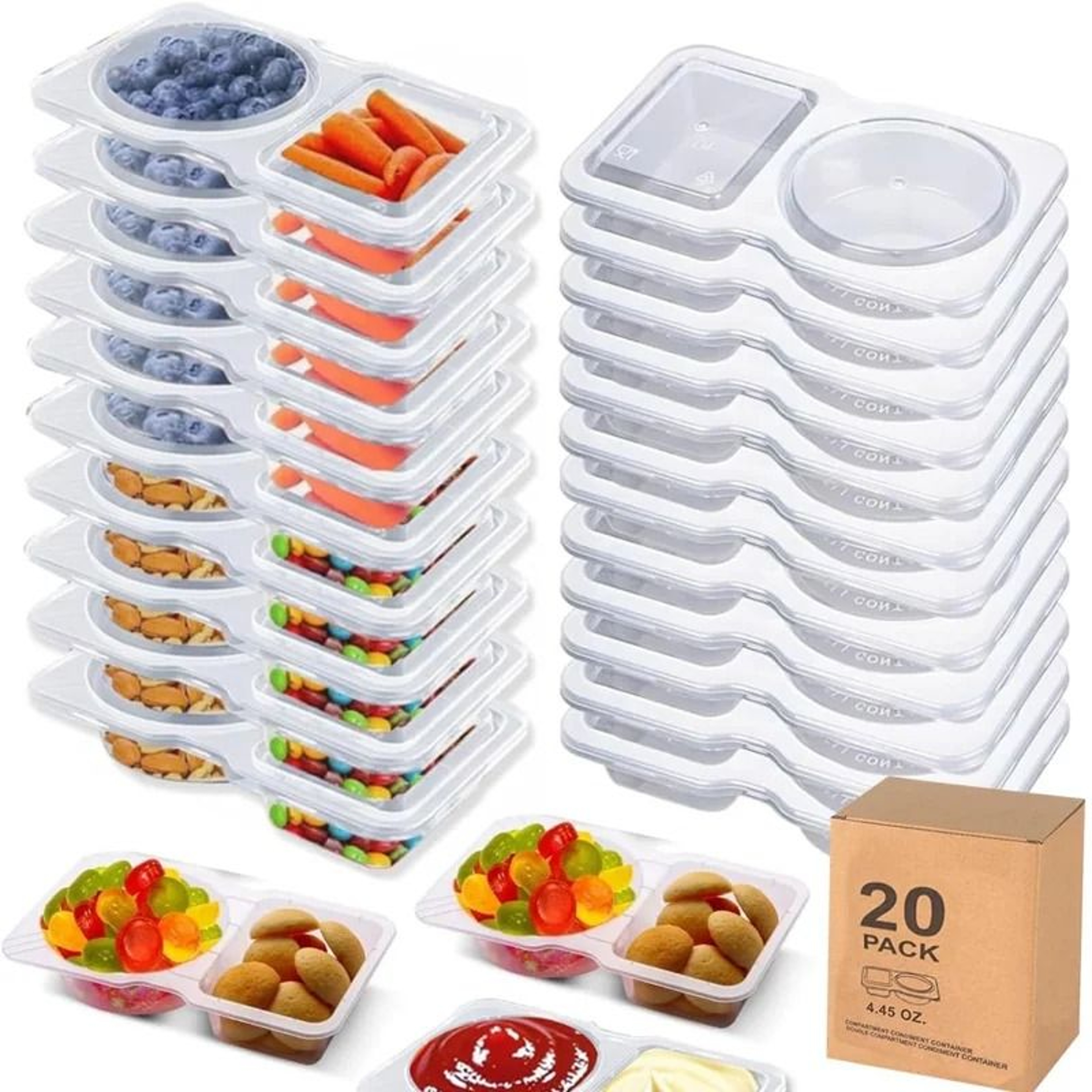 Airtight Spice Storage Containers With Preprinted Labels 4