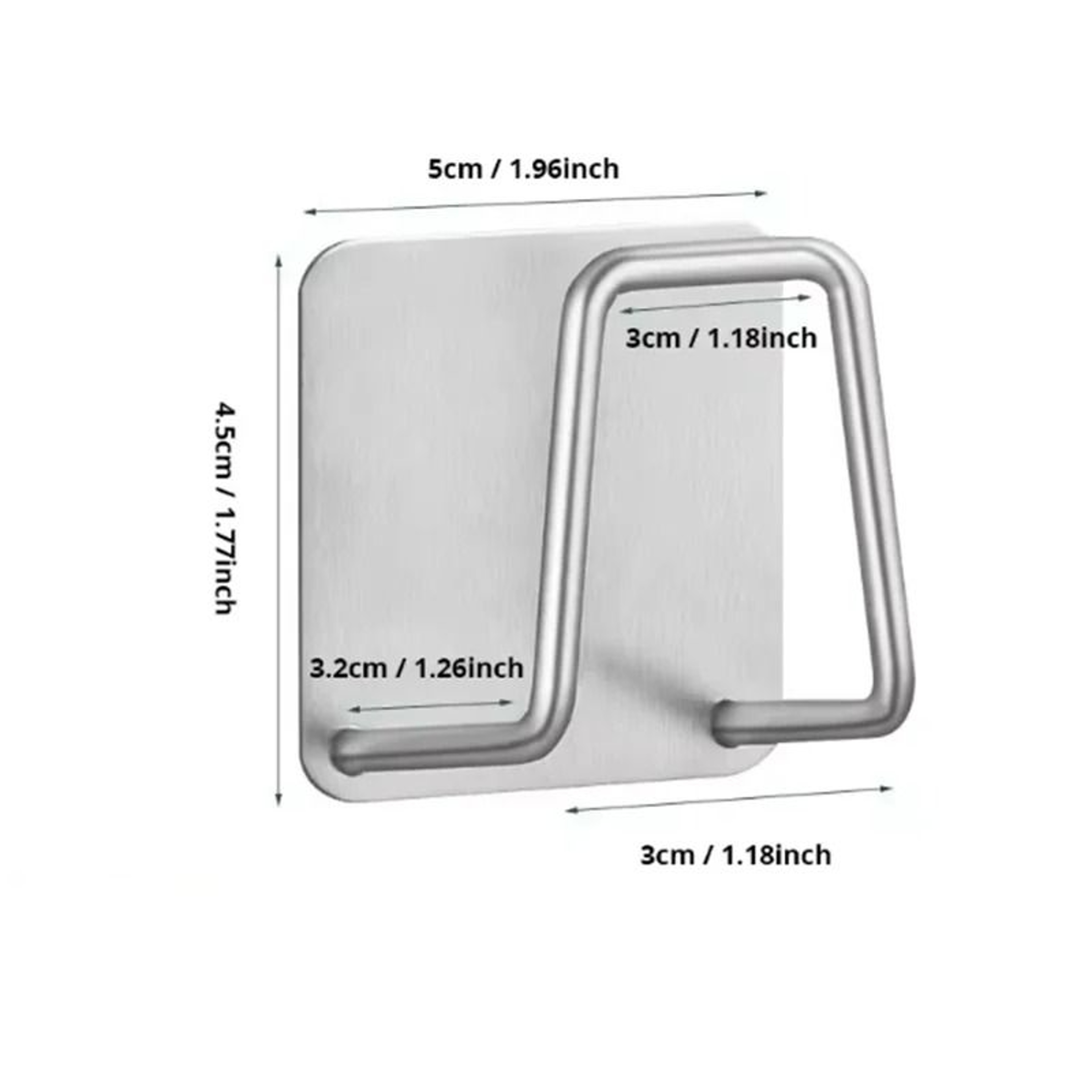 Elite SelfAdhesive Stainless Steel Sink Sponge Holder 7