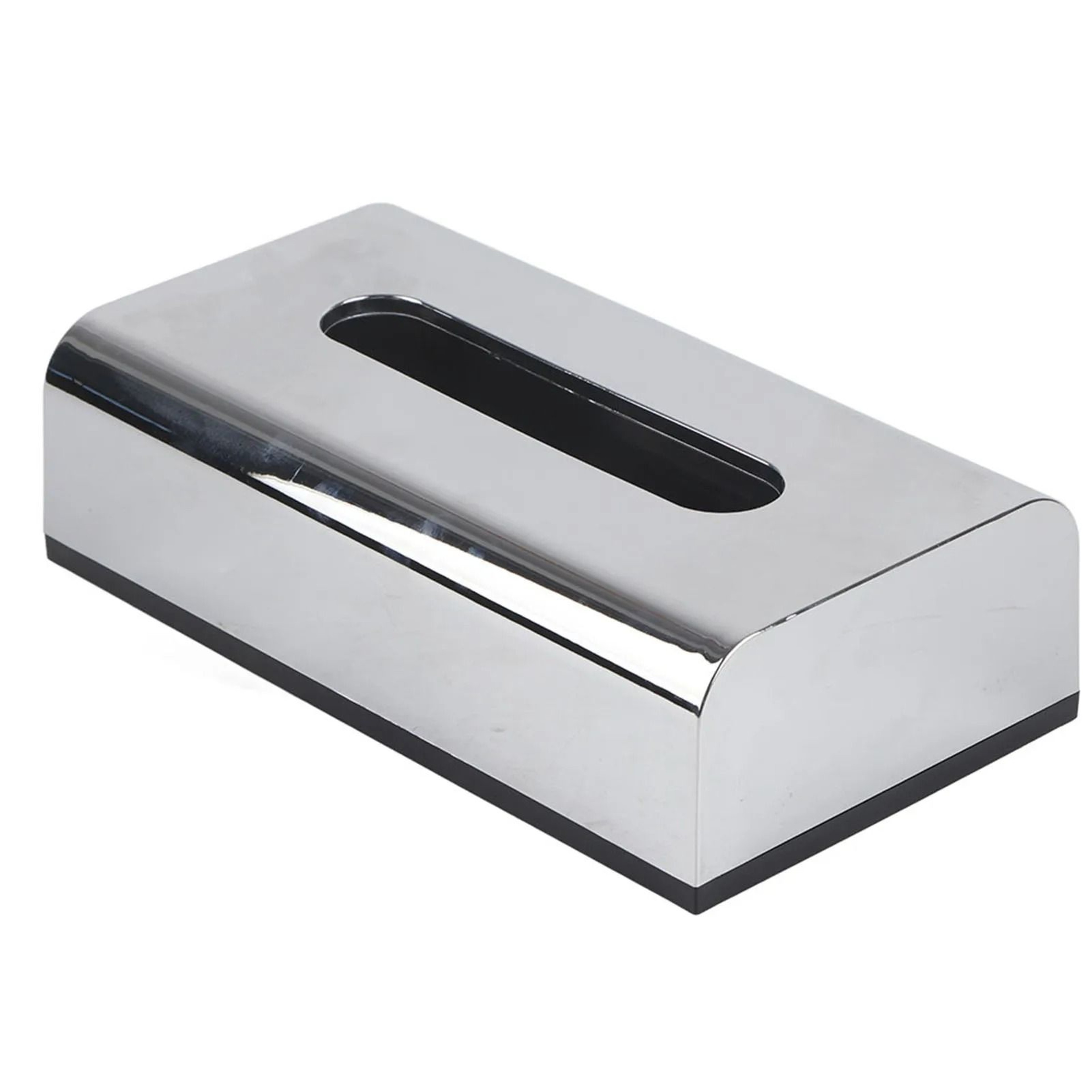 Modern Electroplated Napkin Storage Container And Tissue Case 0