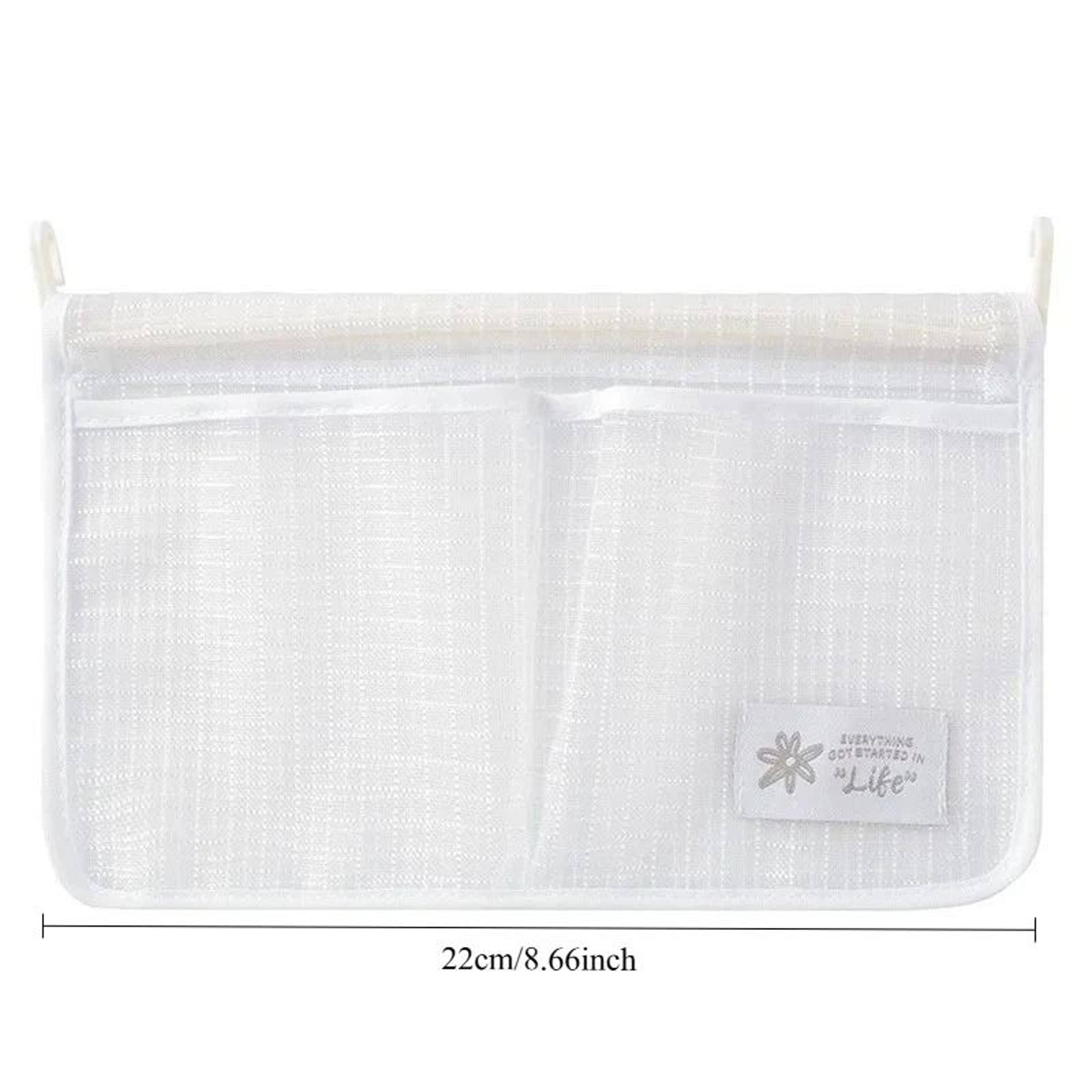 Hanging Refrigerator Storage Mesh Bag  Double Compartment Sauce Packet Net Pouch 6