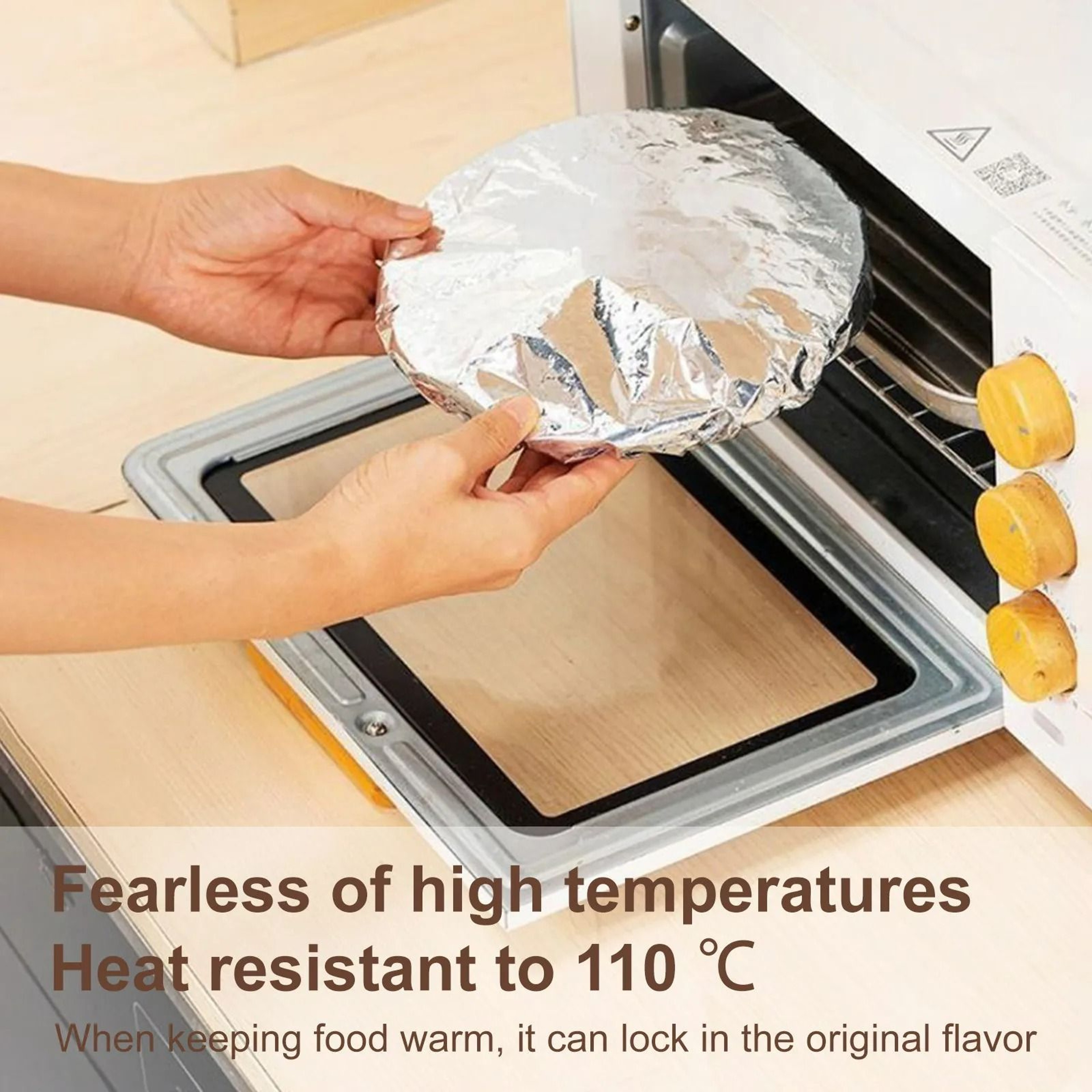 PreCut HeavyDuty Aluminum Foil Sheets  10Piece Pack Of FoodGrade Heat Insulation And Preservation W 1