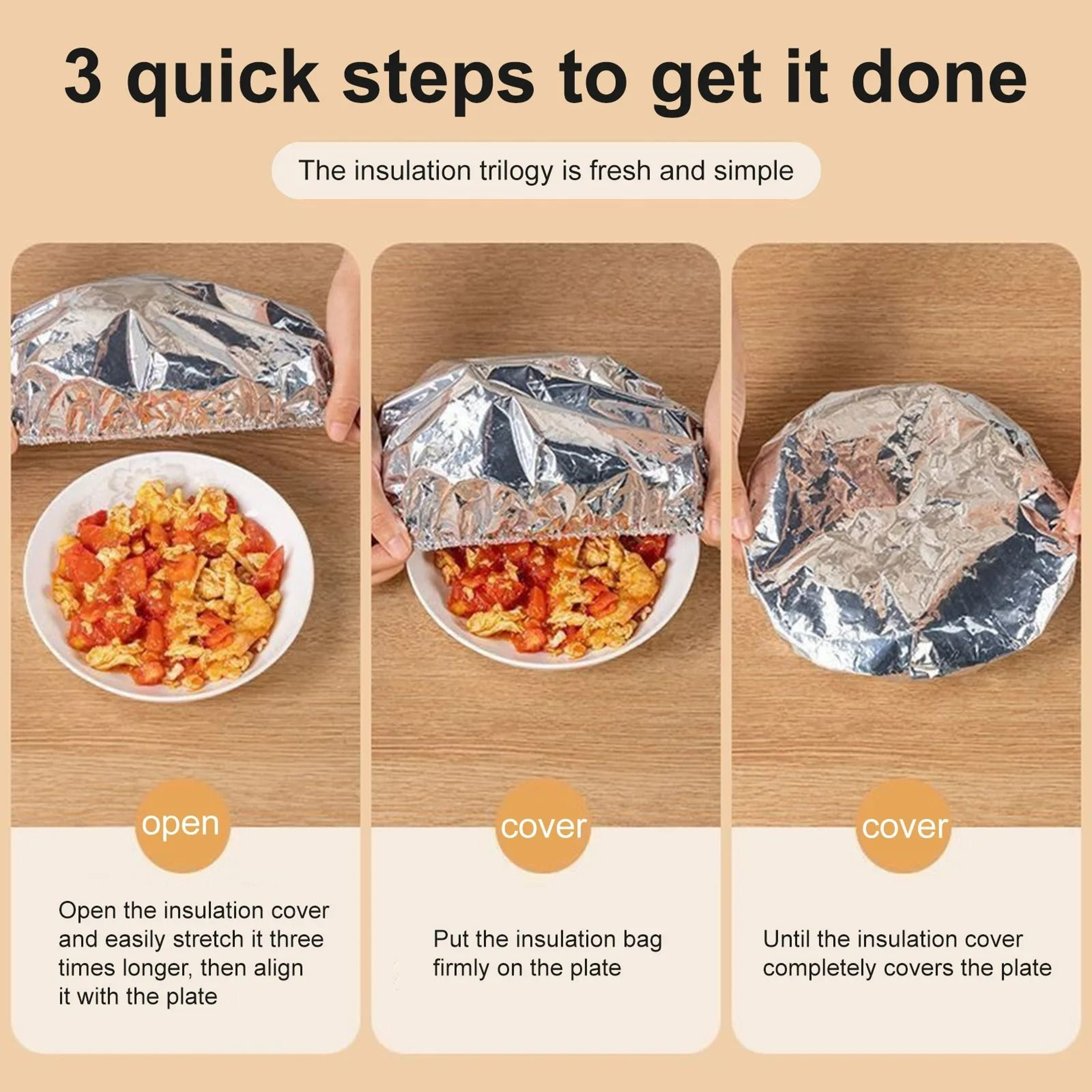 PreCut HeavyDuty Aluminum Foil Sheets  10Piece Pack Of FoodGrade Heat Insulation And Preservation W 3