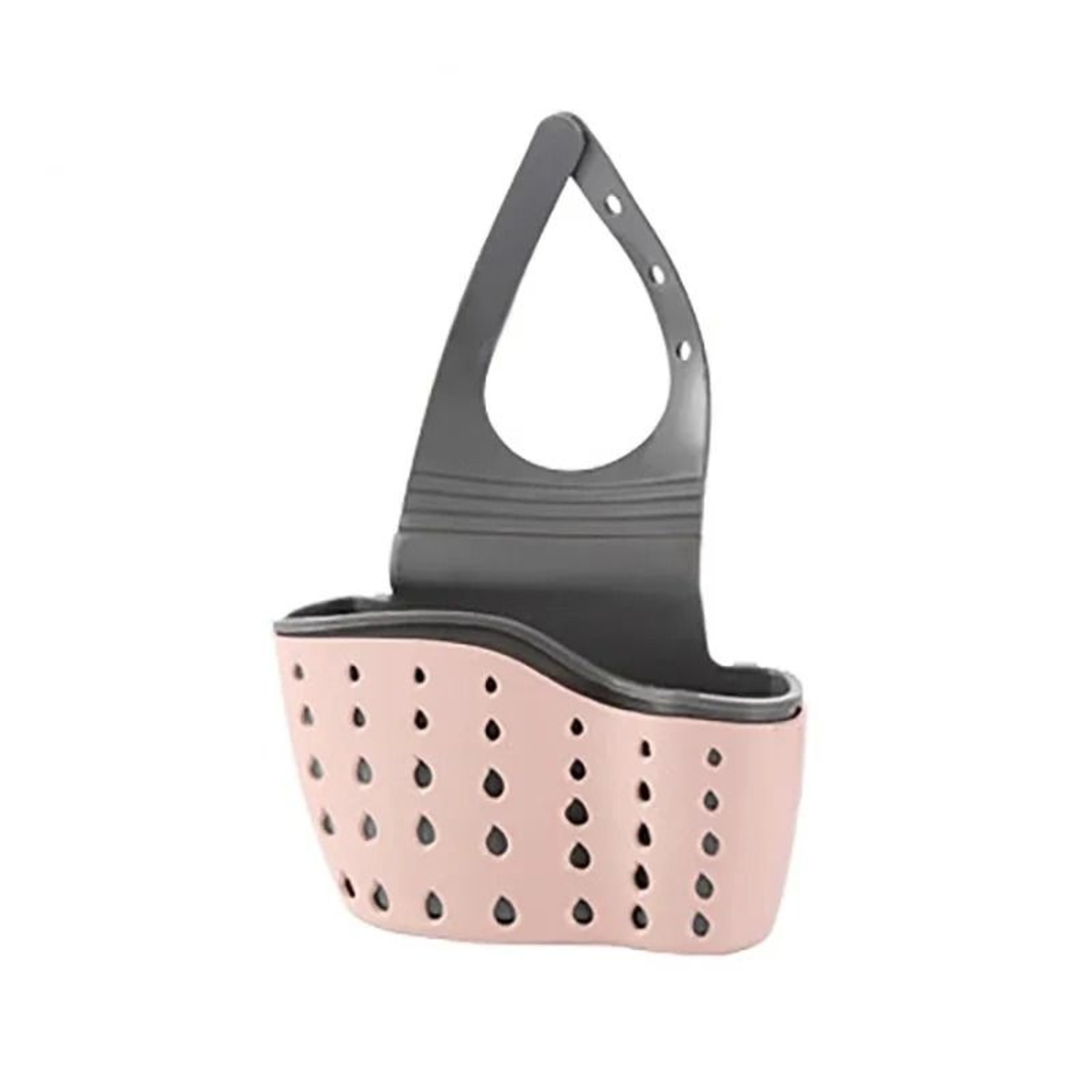 Kitchen Sink Hanging Drain Basket  Adjustable Faucet Sponge  Soap Storage Rack Organizer 6