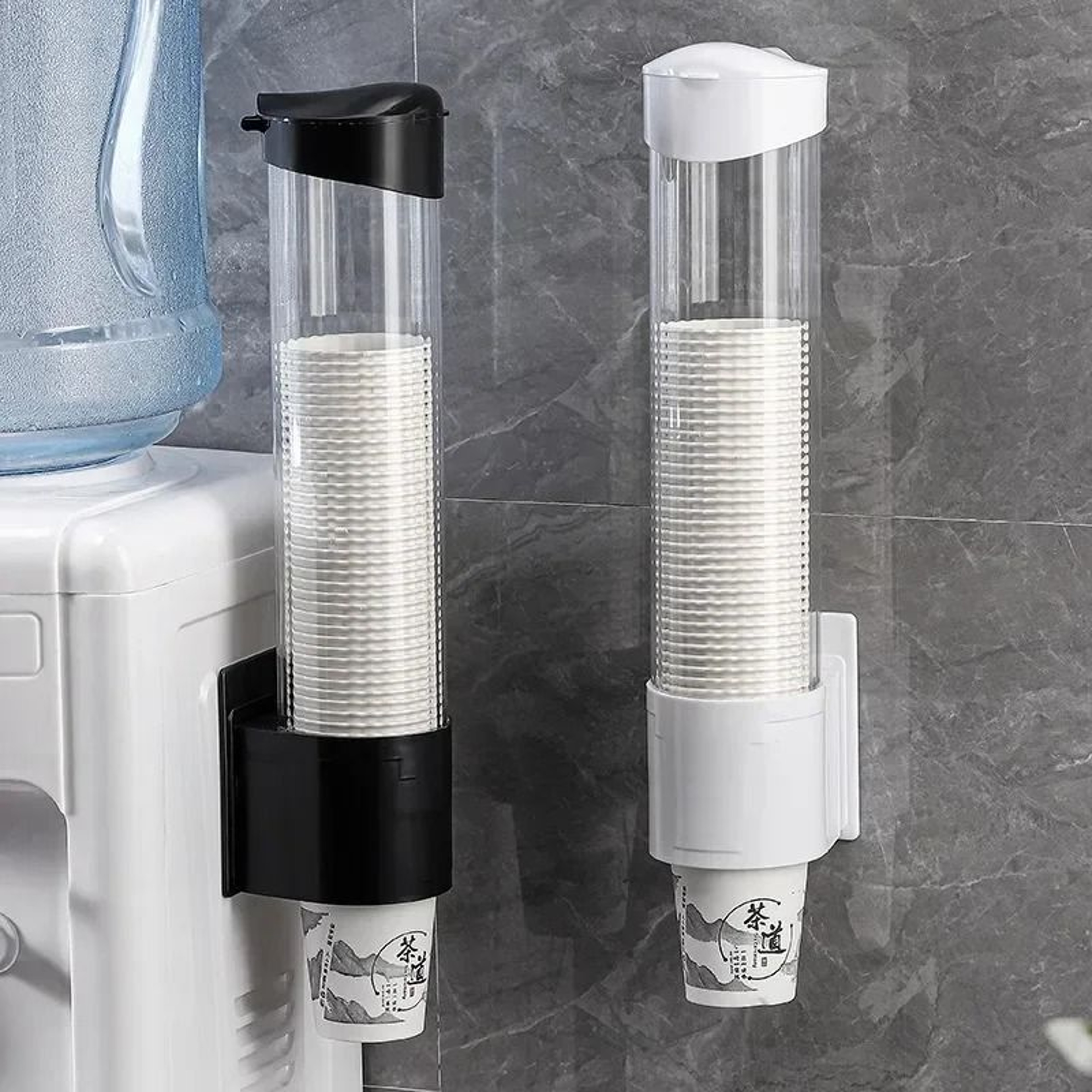 WallMounted Disposable Paper And Plastic Cup Dispenser 0