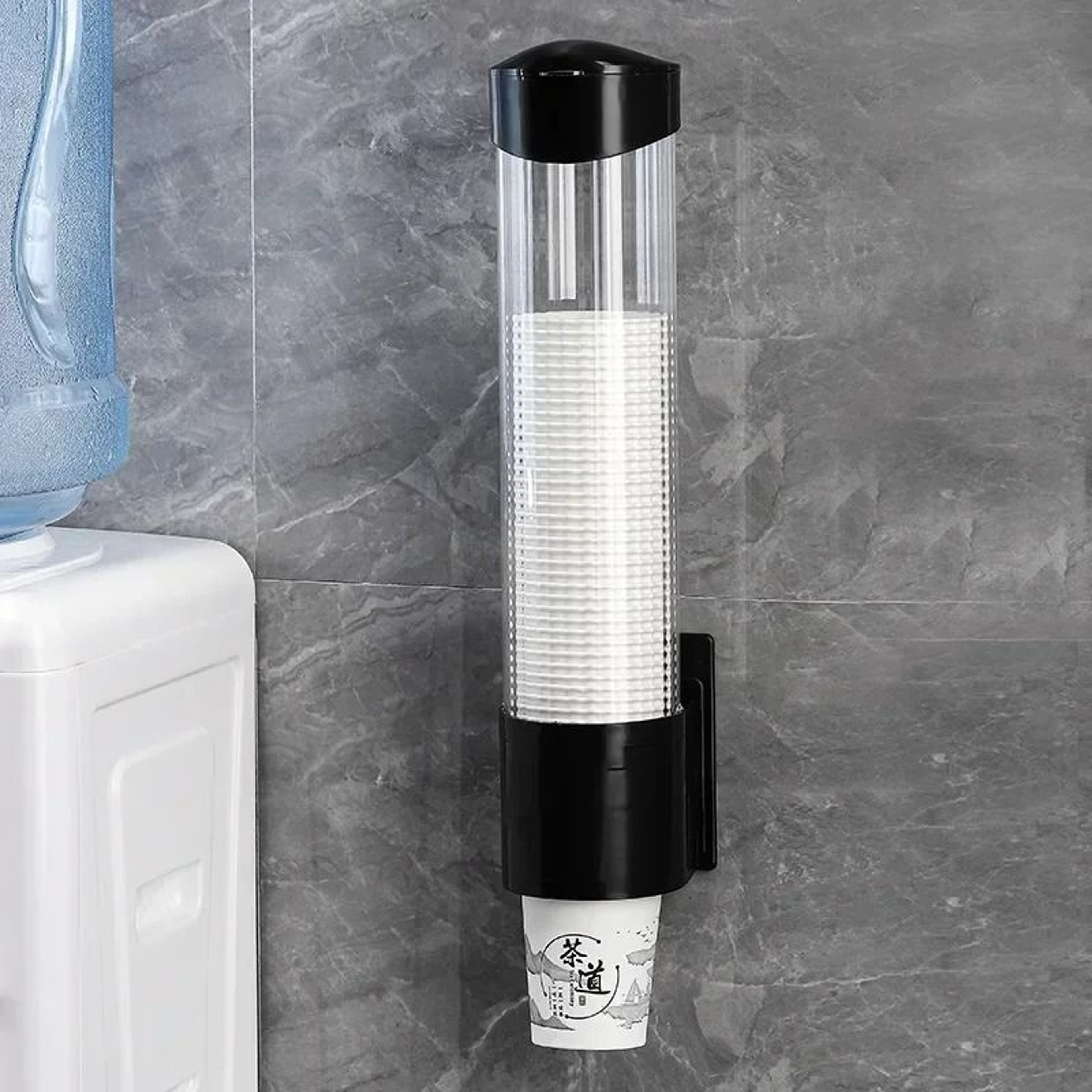 WallMounted Disposable Paper And Plastic Cup Dispenser 7