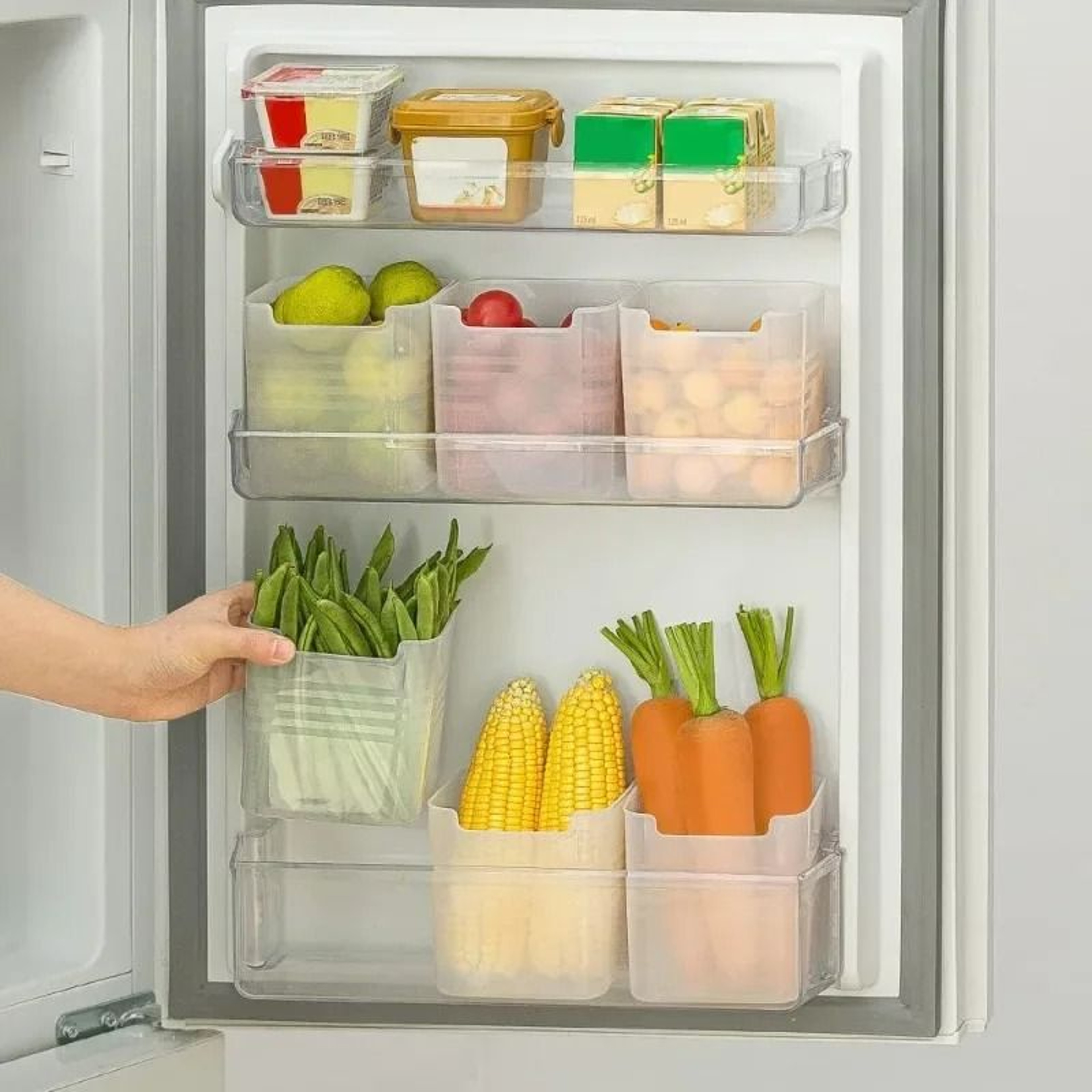 Elite Refrigerator SideDoor Storage Boxes  10 Pack 3