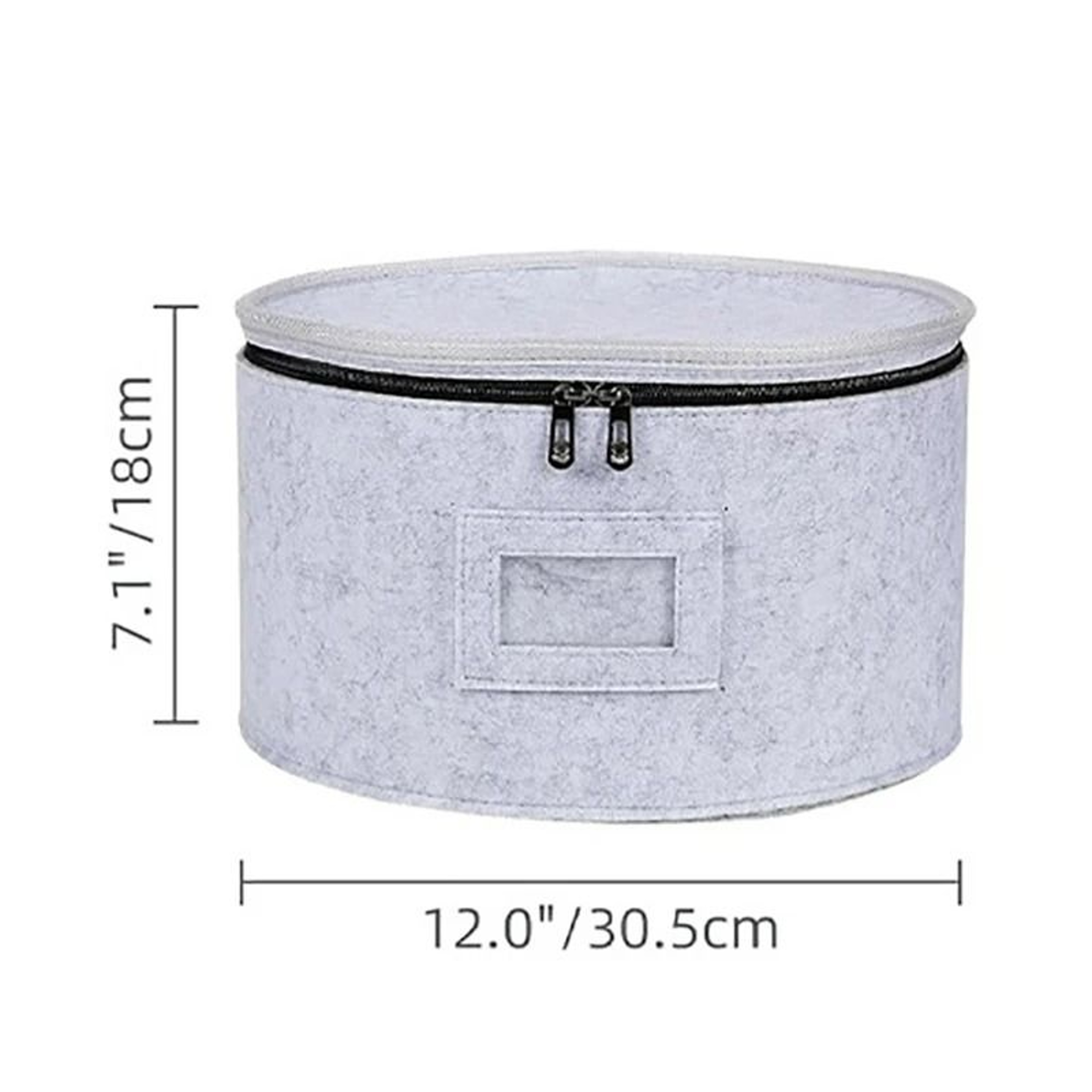 Felt Dining Storage Bag And Plate Preservation Case 9