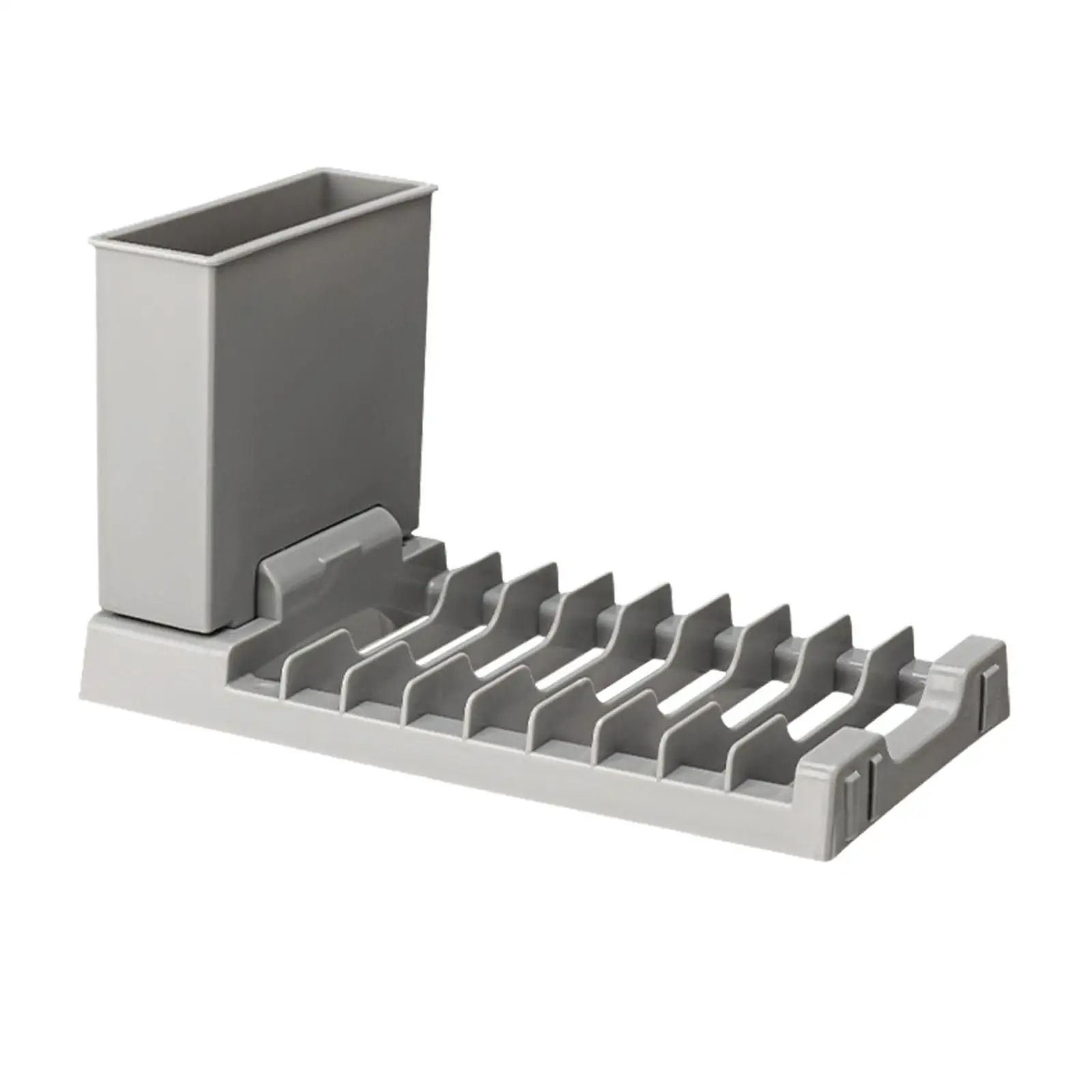 WallMounted Hanging Dish Drying Rack And Kitchen Sink Caddy 8