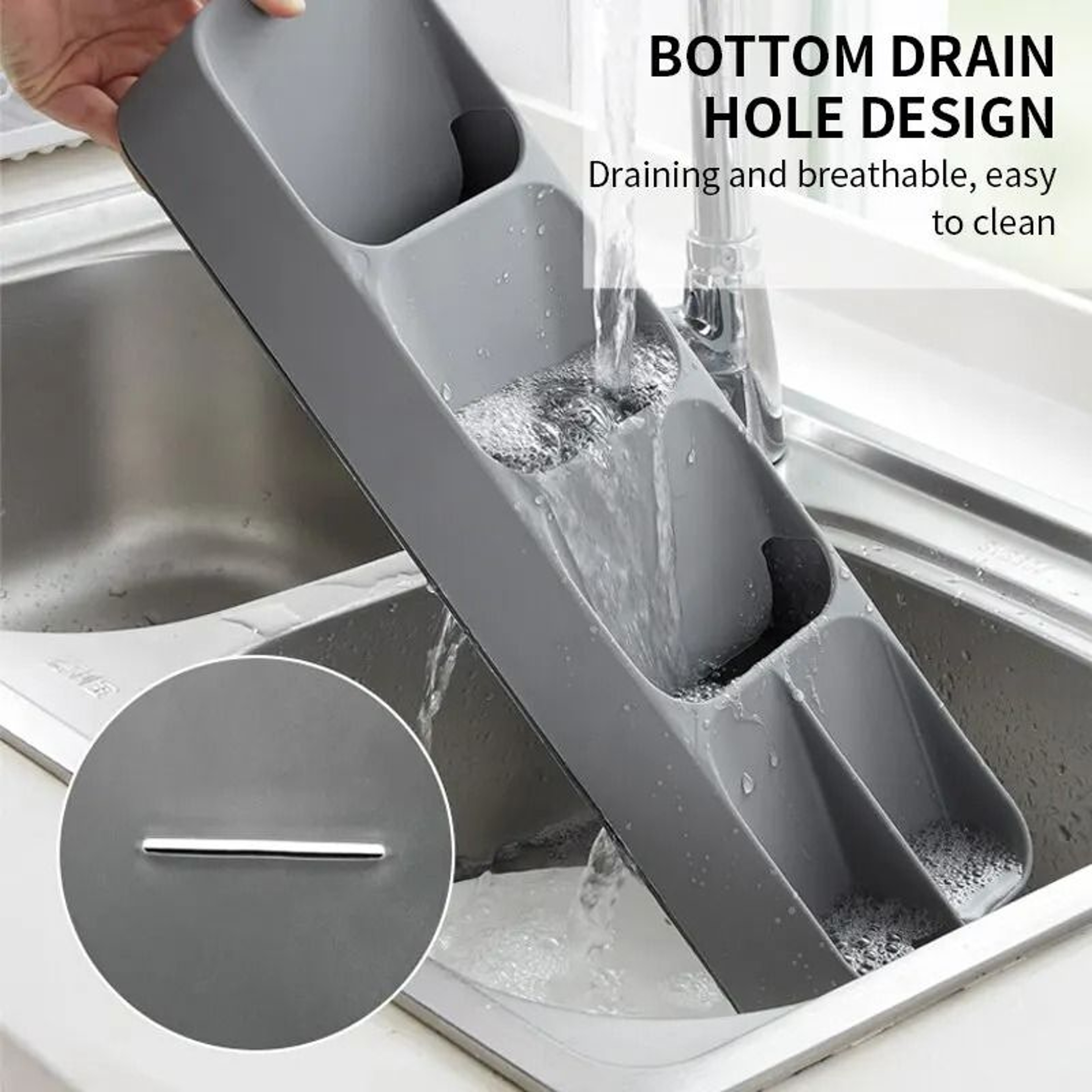 Kitchen Drawer Cutlery Storage Tray And Tableware Organizer 2