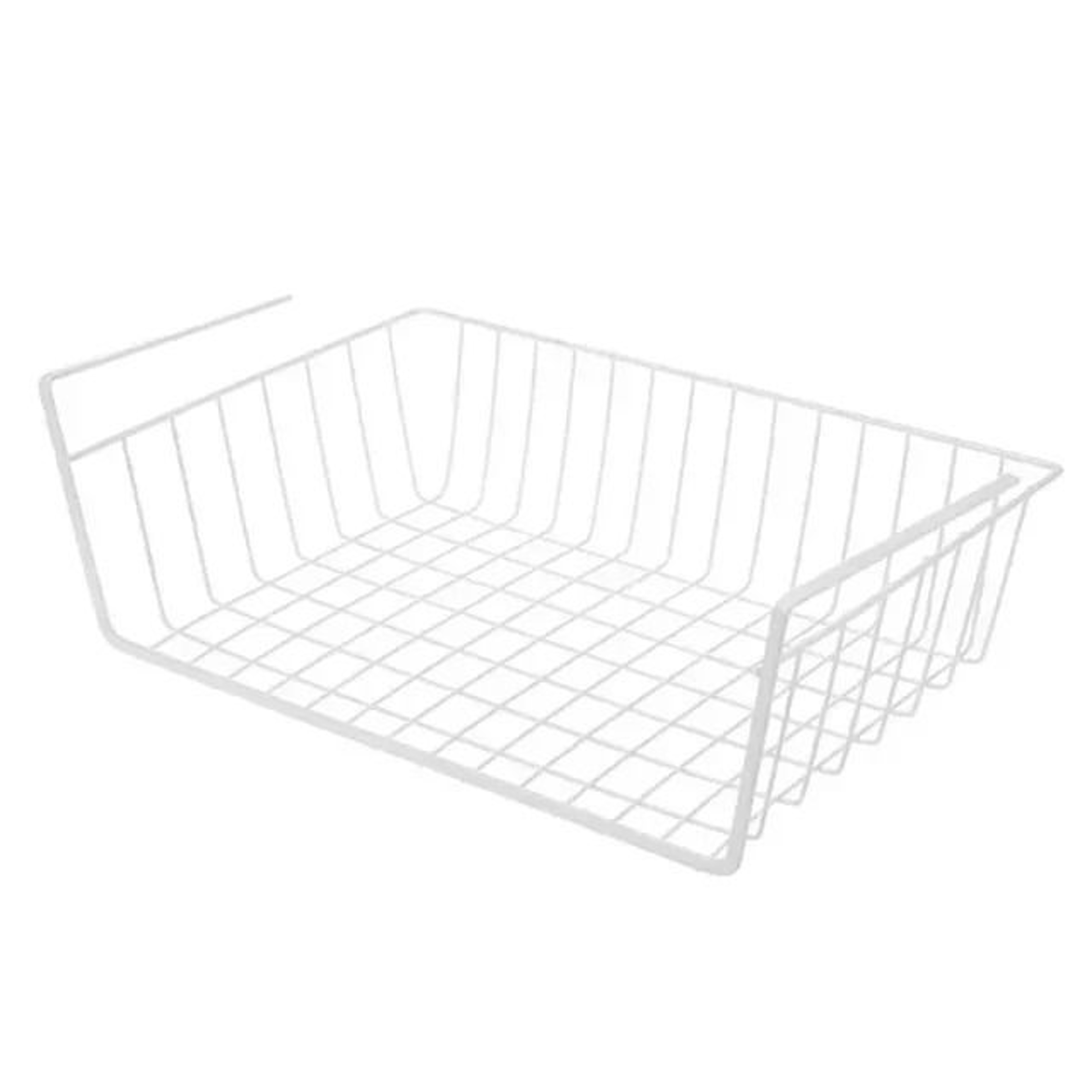 New UnderShelf Hanging Mesh Basket  Wire Cupboard Organizer 9