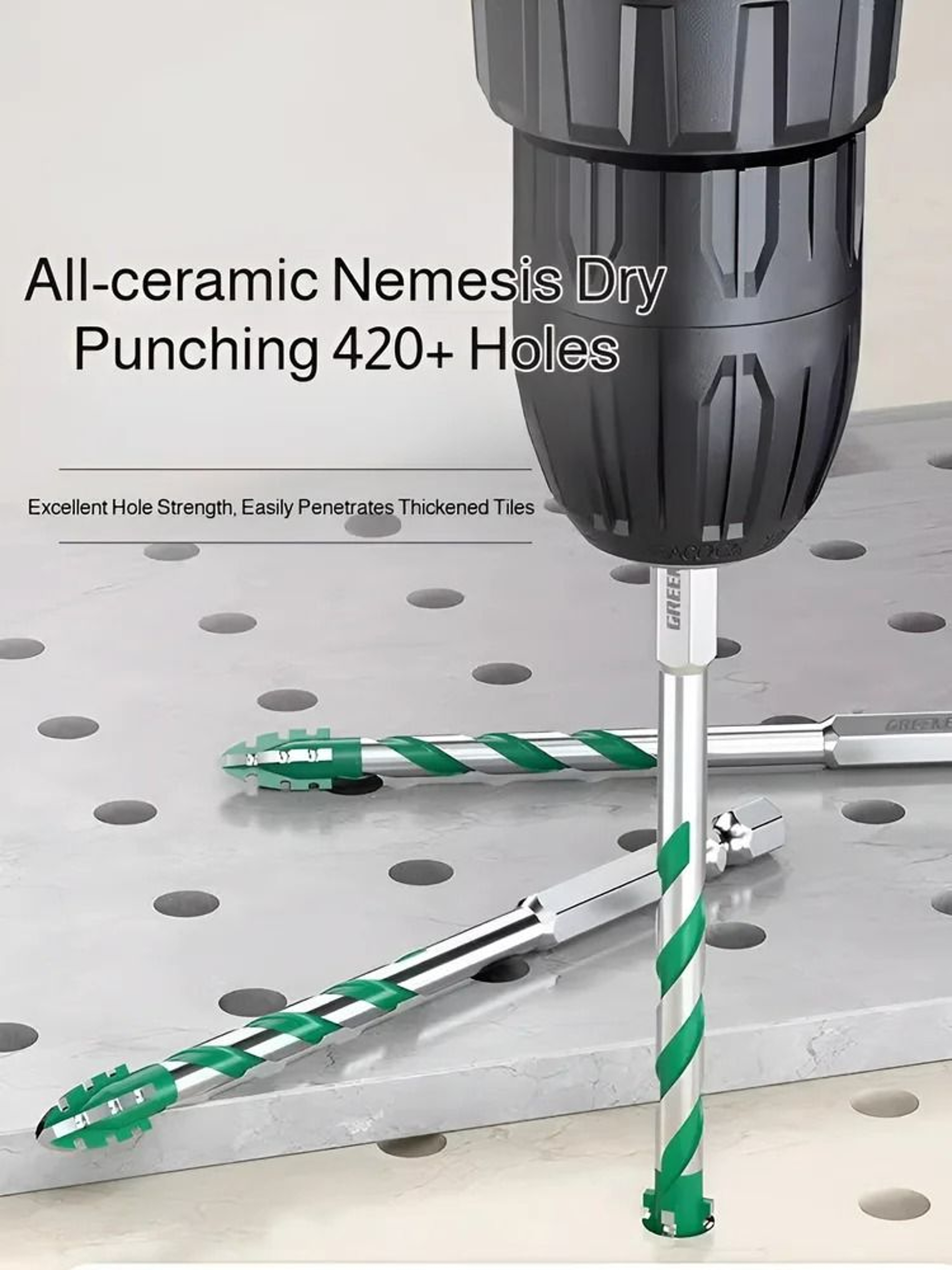 Blade Sawtooth Eccentric Drill Bit  UltraHigh Hardness Concrete Drilling Head 3