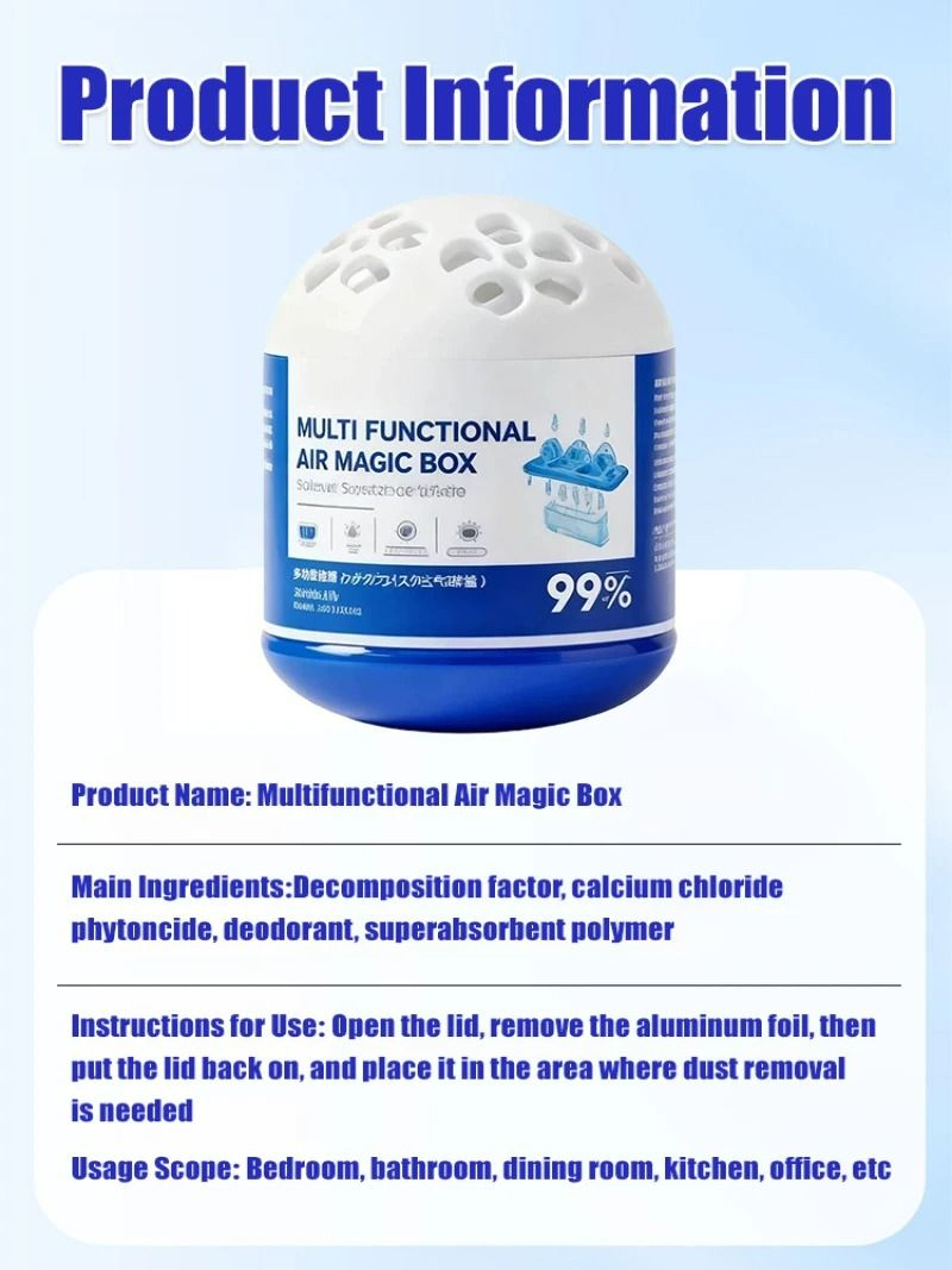 Automatic Electrostatic Dusting Box  Indoor Air Purification Unit 6