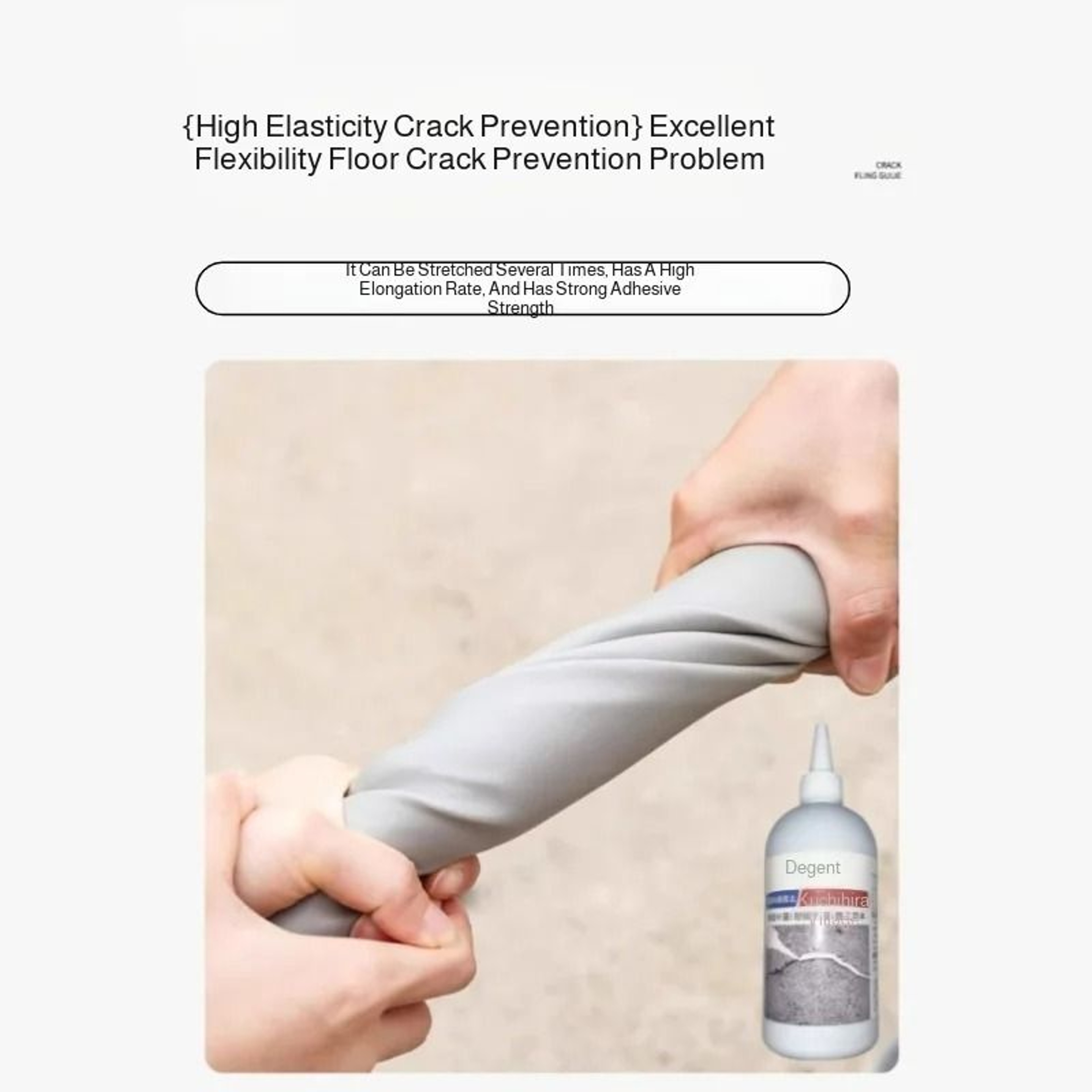 Waterproof Concrete Crack Filler  HeavyDuty Roof Caulking Glue 3