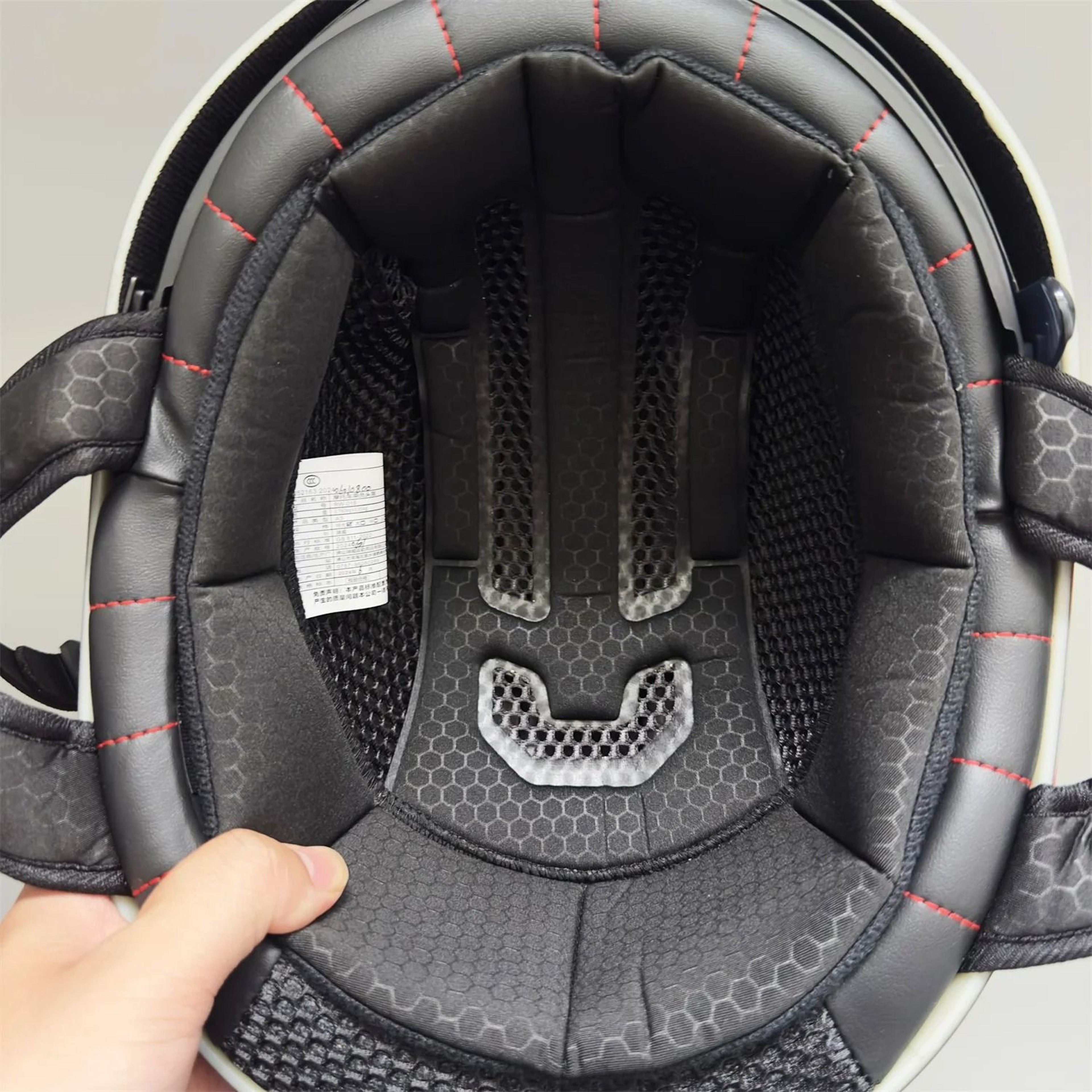 Removable HalfHelmet Fabric Lining  Washable Bicycle Cushion Pad 4